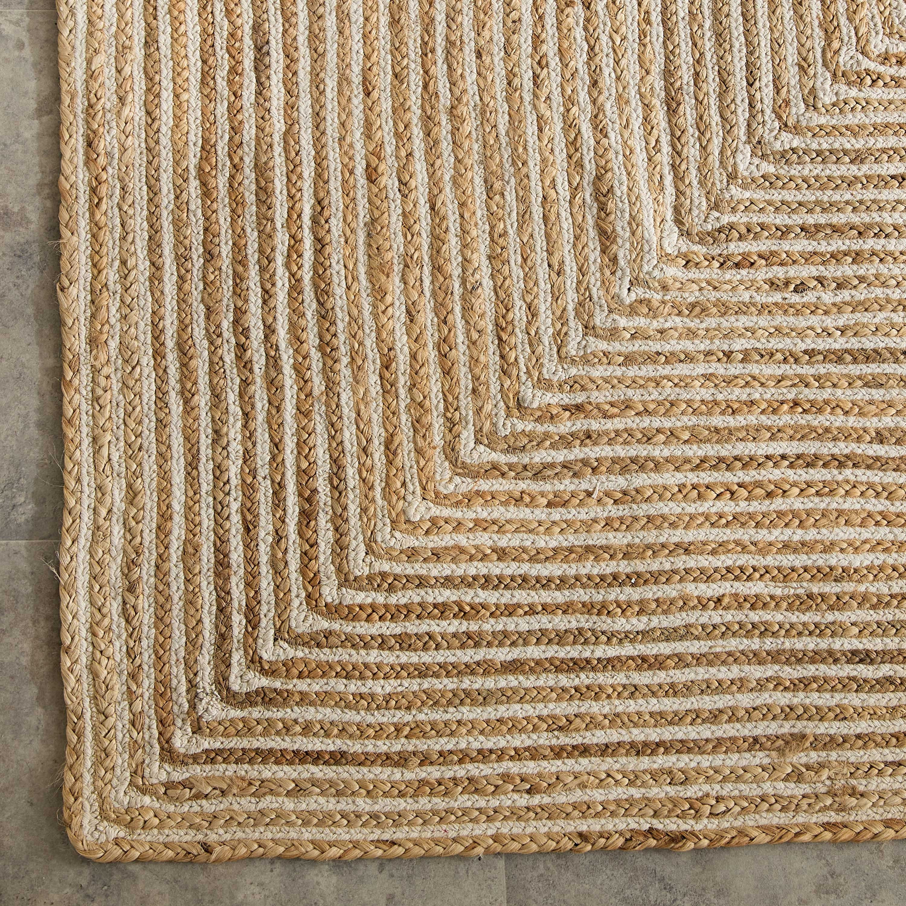 Eco Swrils Handmade Jute Rug - 80x150 cm-hbxdecorandfurnishings-floorcoverings-rugs-image-3