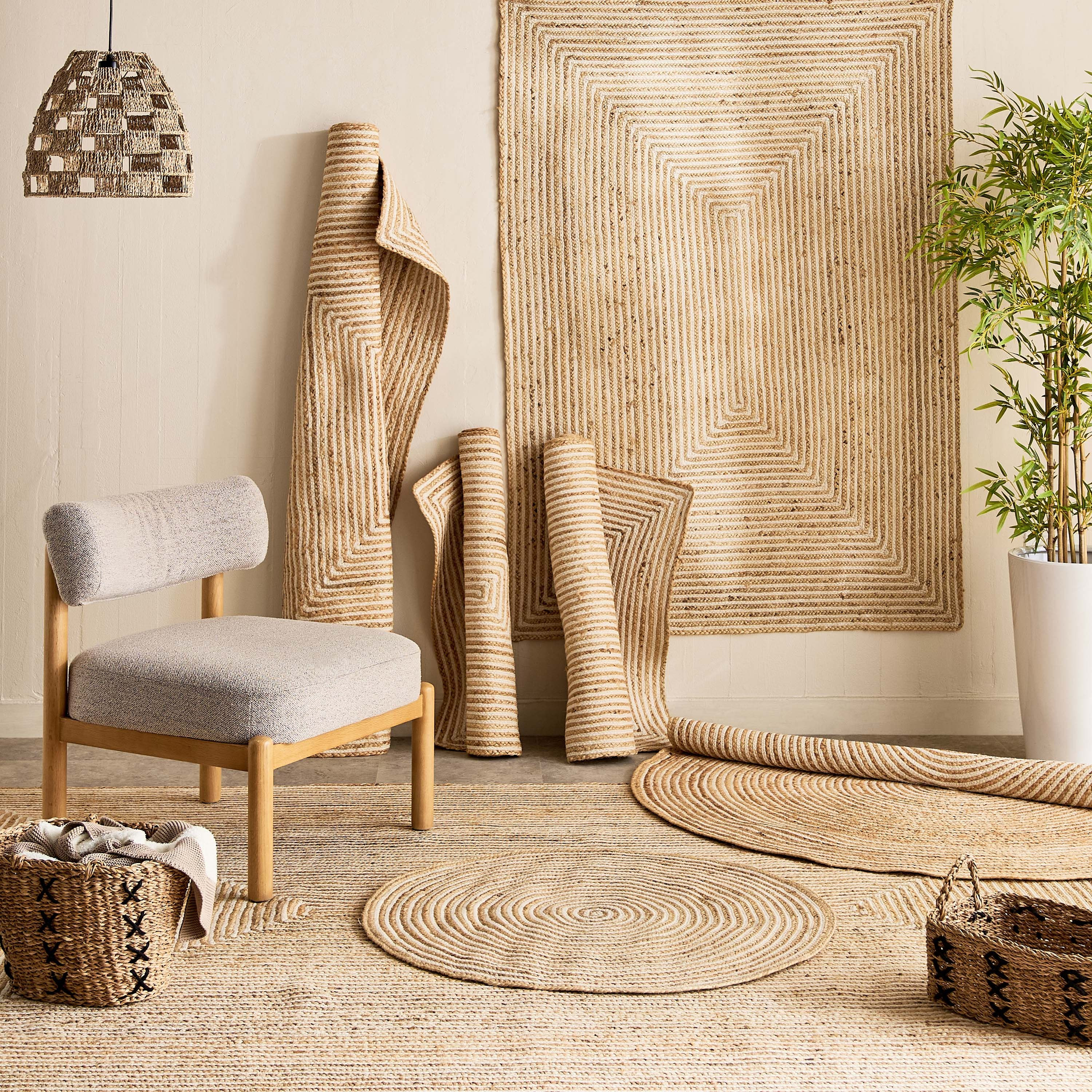سجادة جوت يدوية الصنع من إيكو سويرلز - 160x230 سم-hbxdecorandfurnishings-floorcoverings-rugs-image-5