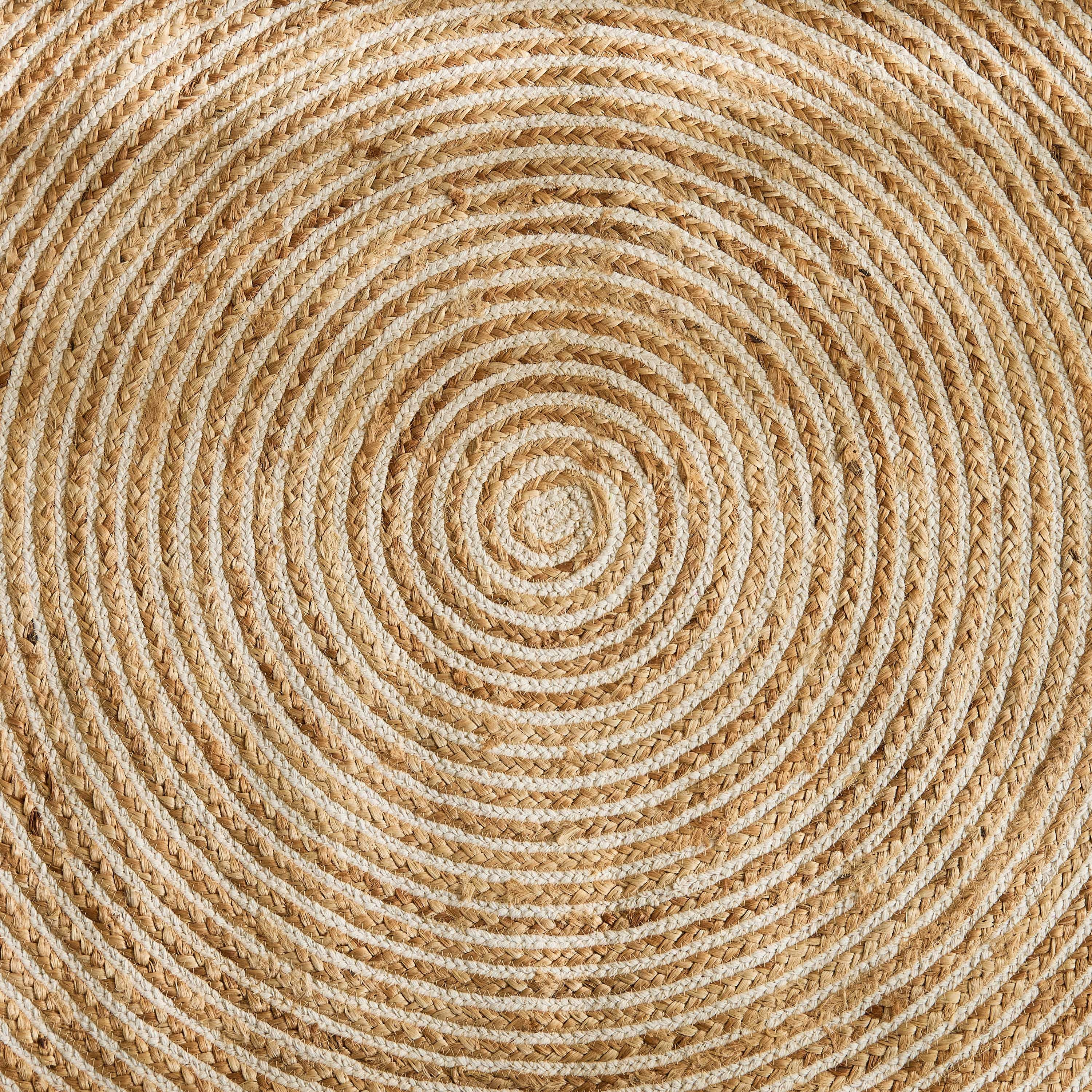 Eco Swrils Round Handmade Jute Rug - 150 cm-hbxdecorandfurnishings-floorcoverings-rugs-image-2
