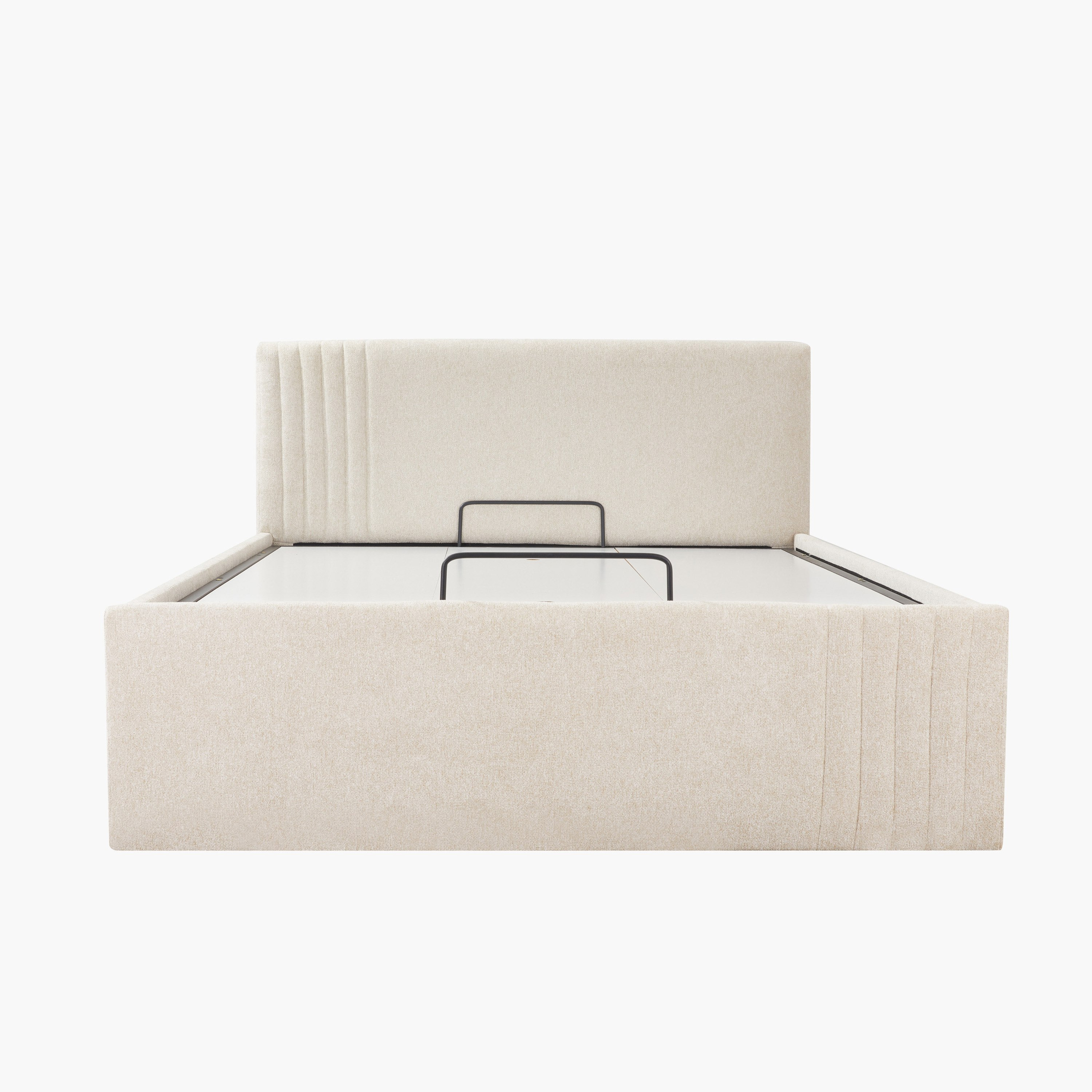 Frankfurt NXT Upholstered Hydraulic Storage Queen Bed - 140x200 cm-hbxbedroom-bedsandbedsets-beds-queen-image-4
