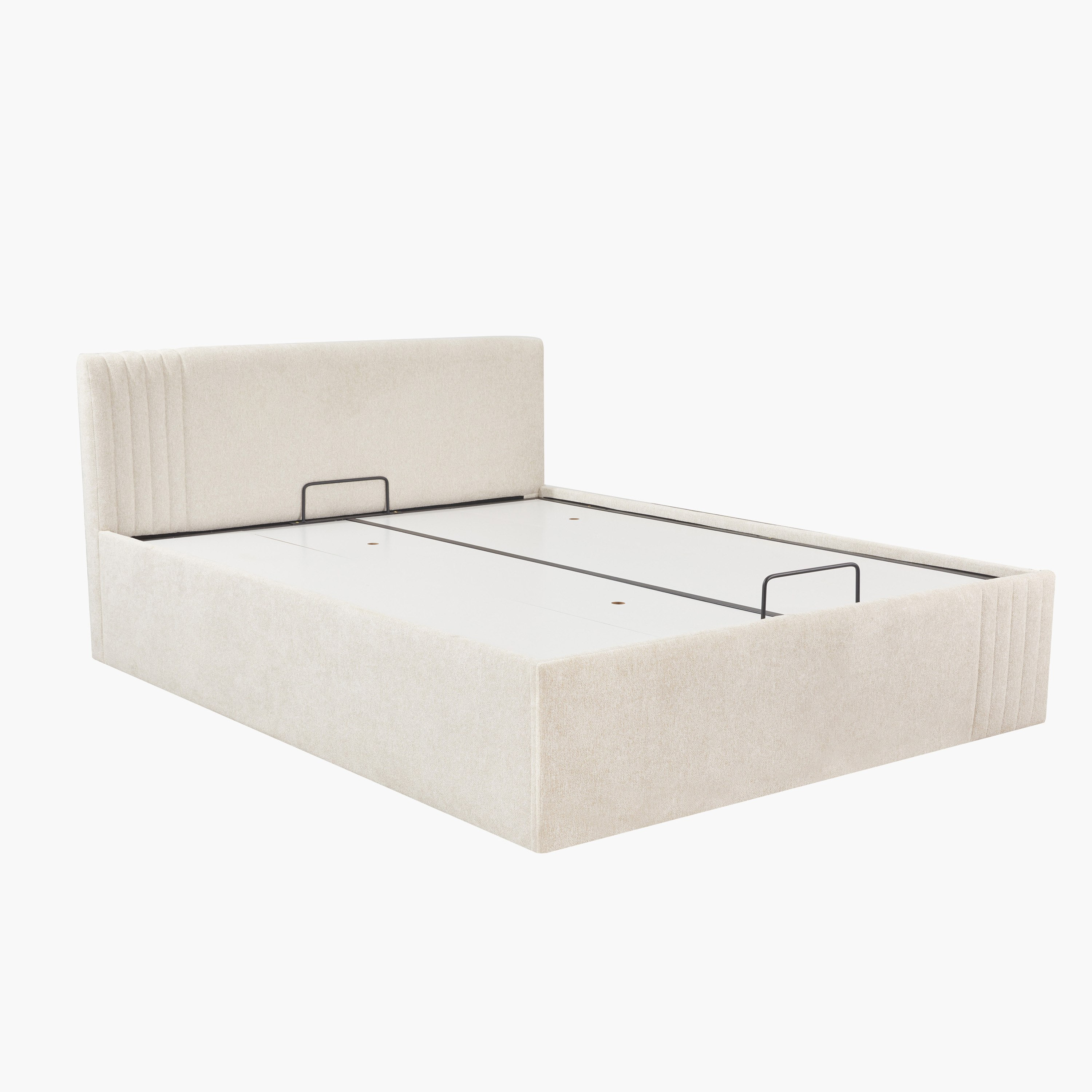 سرير كوين منجد بتخزين هيدروليك نيكست من فرانكفورت - 160x200 سم-hbxbedroom-bedsandbedsets-beds-queen-image-4