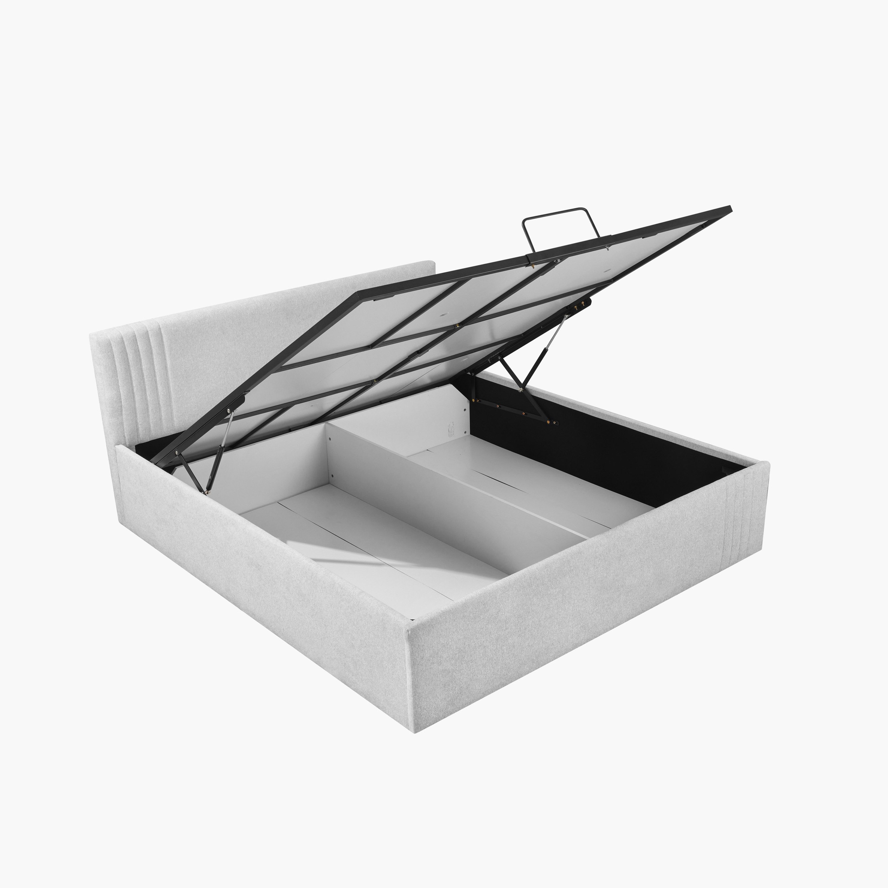 Frankfurt NXT Upholstered Hydraulic Storage King Bed - 180x200 cm-hbxfurniture-bedsandbedsets-beds-king-image-2