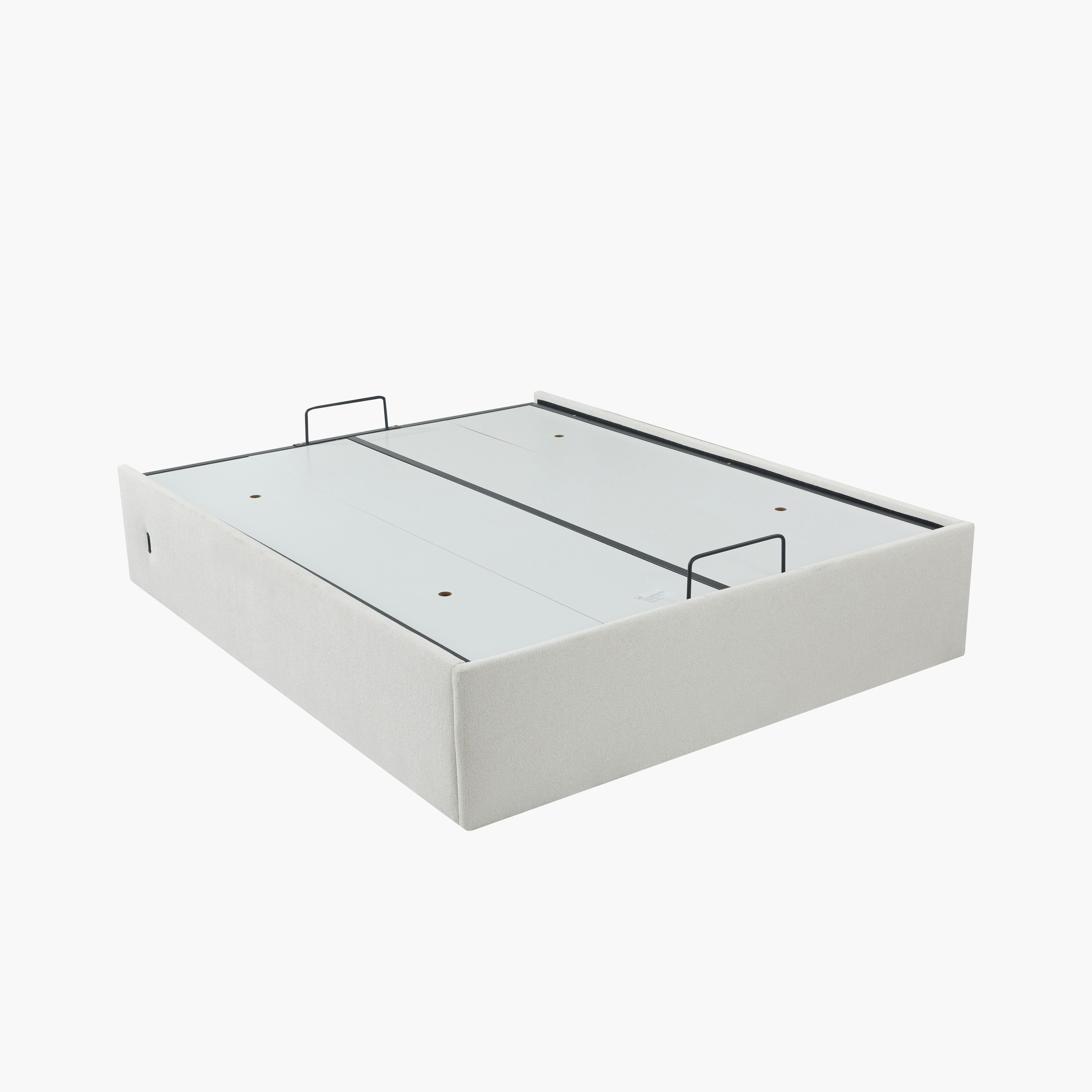 Orion Smart Upholstered Hydraulic Storage Queen Bed Base - 160x200 cm-hbxbedroom-modular-modularbeds-orion-image-1