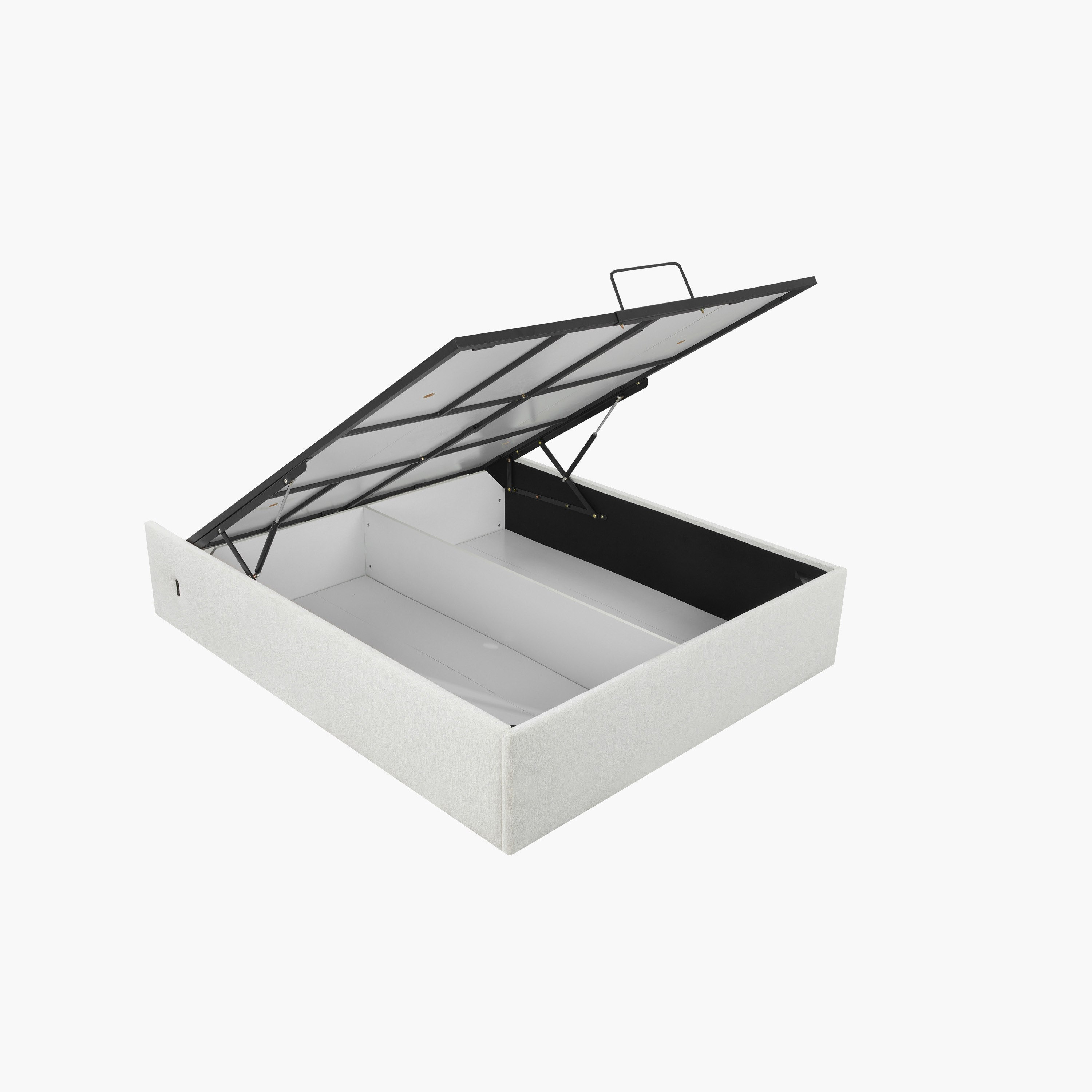 Orion Smart Upholstered Hydraulic Storage Queen Bed Base - 160x200 cm-hbxbedroom-modular-modularbeds-orion-image-2