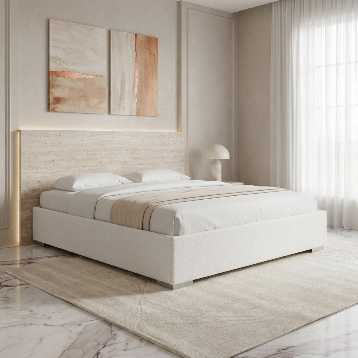 Orion Smart Upholstered King Bed Base - 180x200 cm-hbxbedroom-modular-modularbeds-orion-image-1