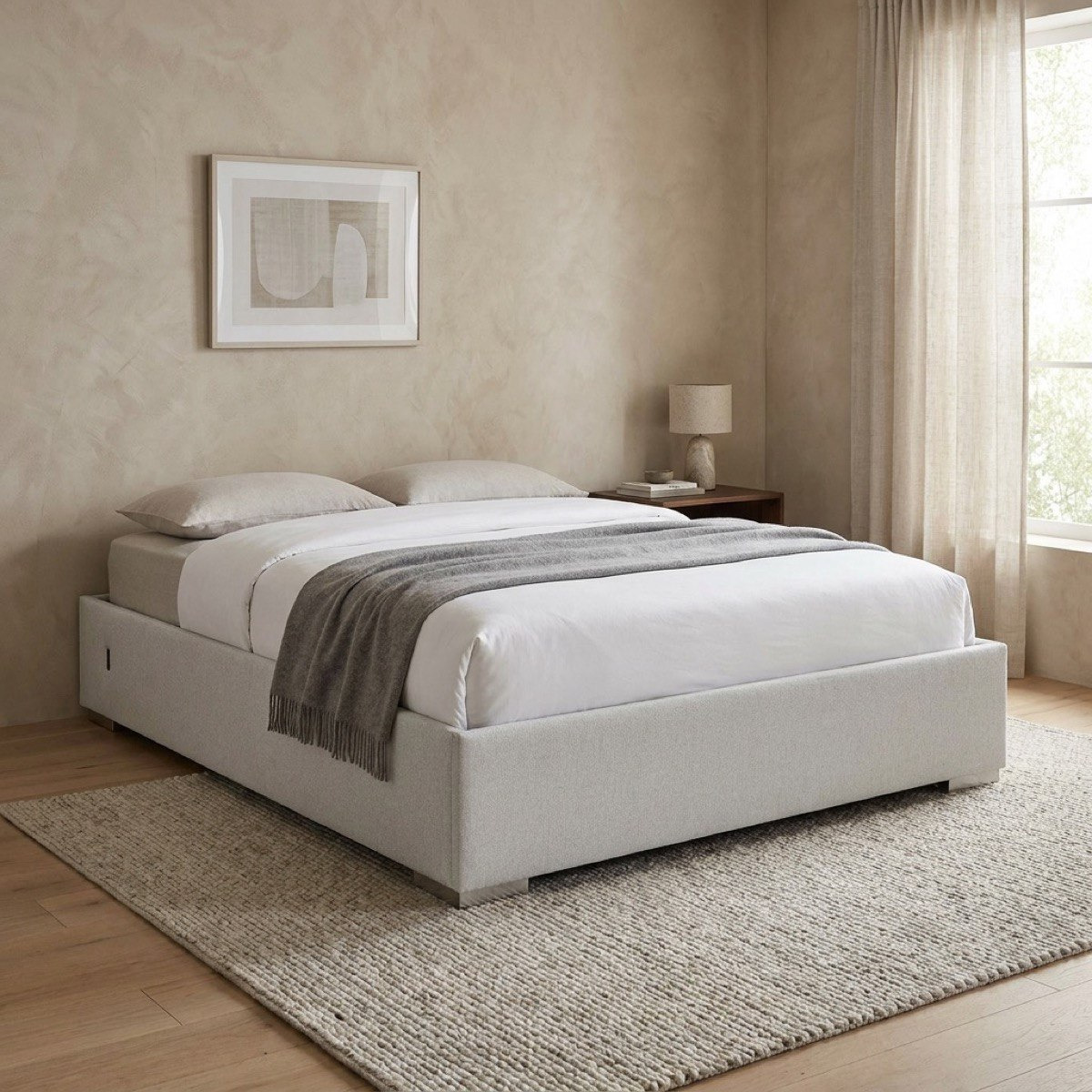 Orion Smart Upholstered King Bed Base - 180x200 cm-hbxbedroom-modular-modularbeds-orion-image-2