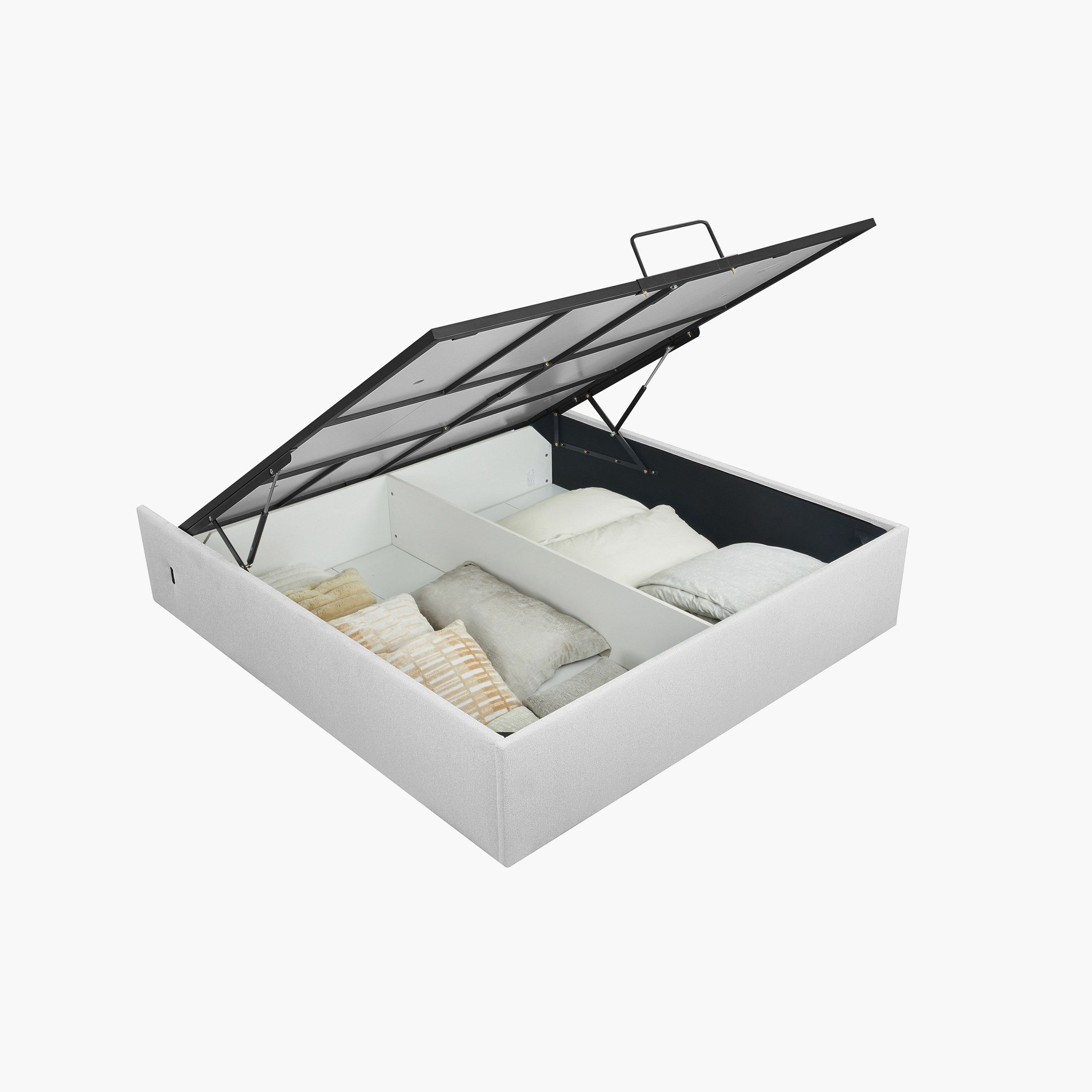 قاعدة سرير كينج منجدة ذكية بوحدة تخزين هيدروليك من أوريون - 180×200 سم-hbxbedroom-modular-modularbeds-orion-image-4