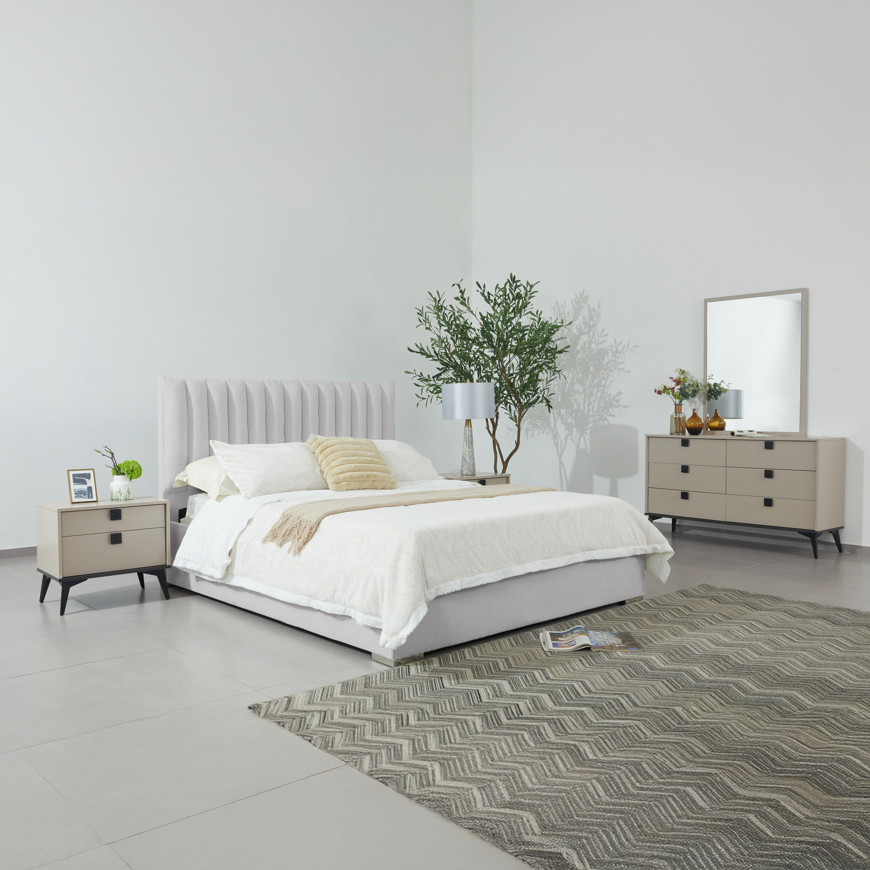 Orion Modena Upholstered Queen Headboard - 160x200 cm-hbxbedroom-modular-modularbeds-orion-image-7