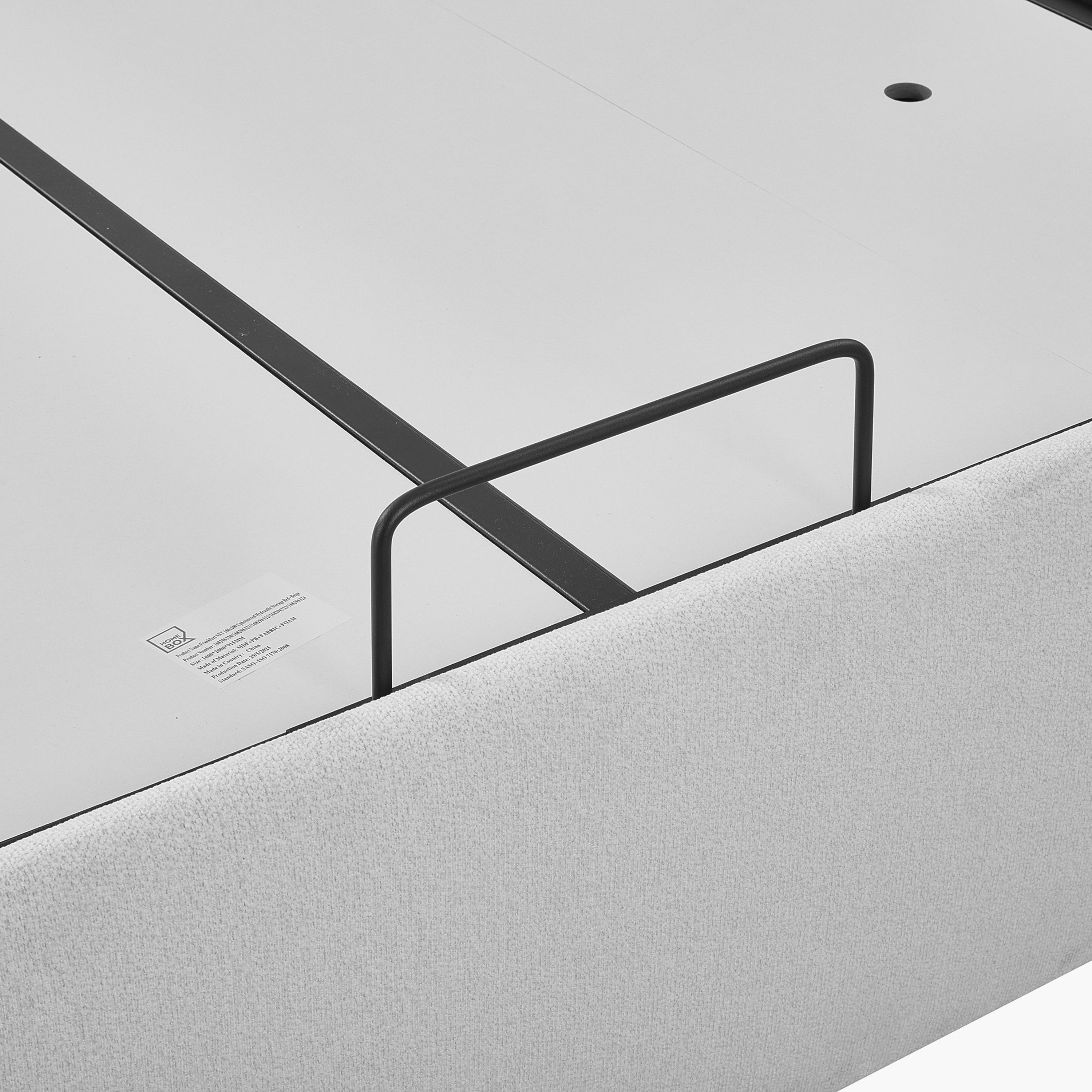 Orion Upholestered Hydraulic Storage Twin Bed Base - 120x200 cm-hbxbedroom-modular-modularbeds-orion-image-7
