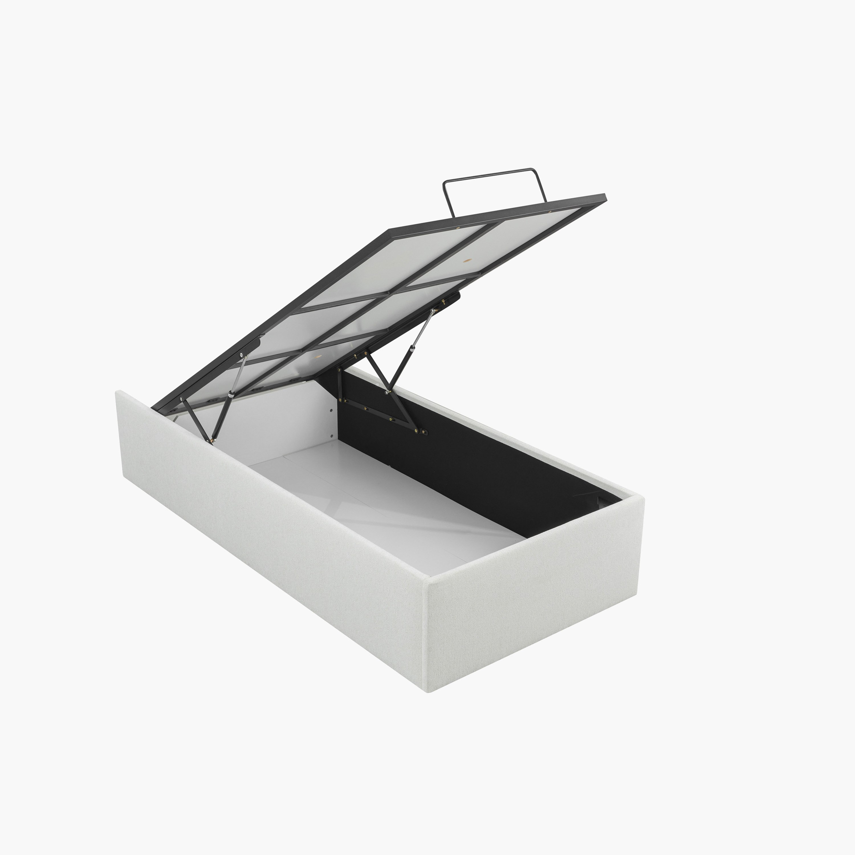 Orion Smart Upholstered Hydraulic Storage Single Bed Base - 90x200 cm-PROMO_HB_SA_HBX10_TH1000_NEW_031025-image-4