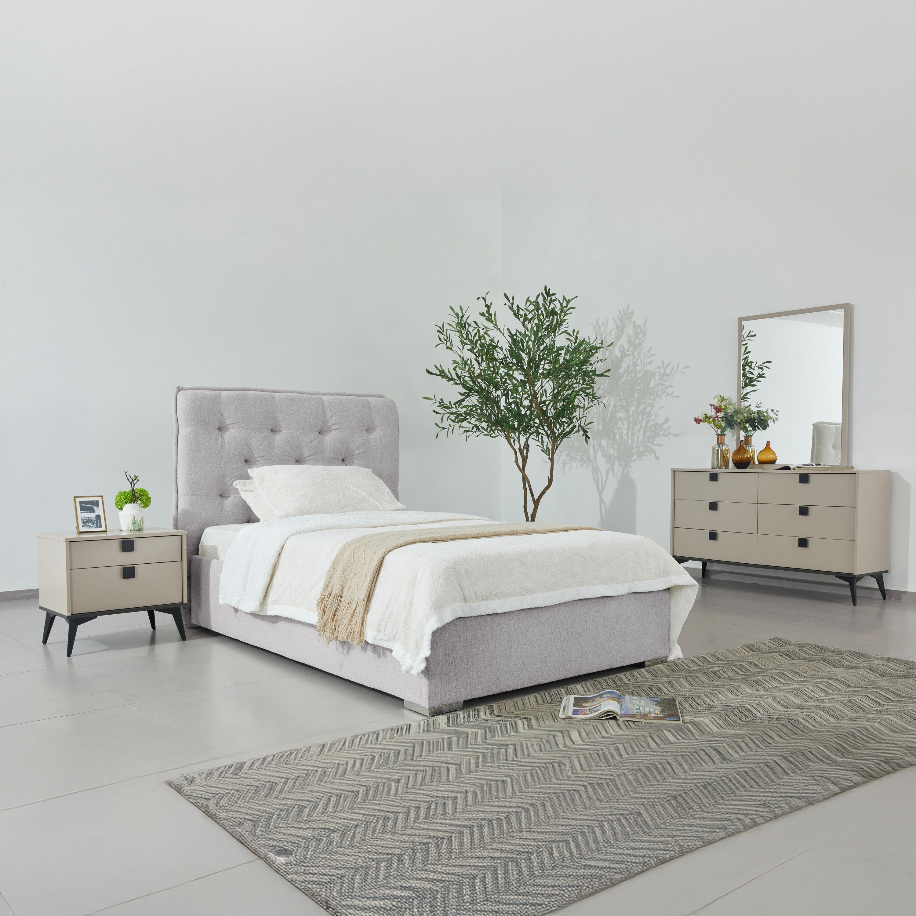 Orion Chester Upholstered Single Headboard - 90x200 cm-hbxbedroom-modular-modularbeds-orion-image-7