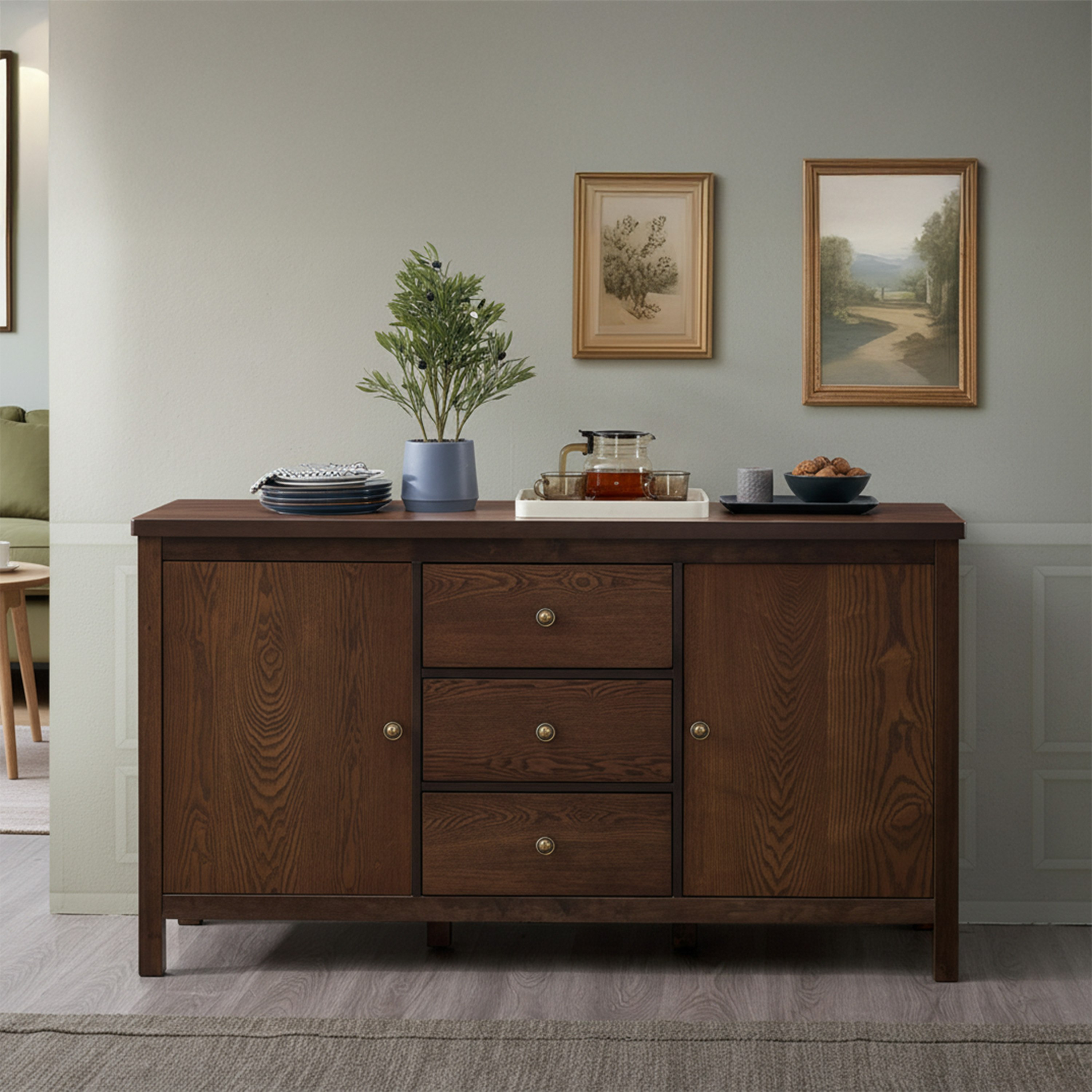 خزانة جانبية ببابين و3 أدراج من هارموني-hbxfurniture-diningroom-buffetsandsideboards-image-2