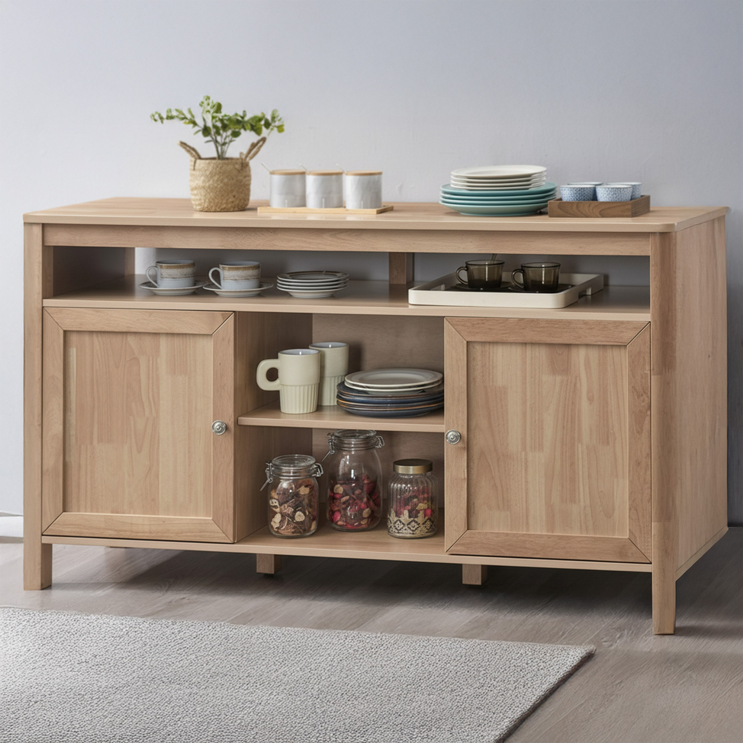 خزانة جانبية بِبابين من سكاندي-hbxfurniture-diningroom-buffetsandsideboards-image-3
