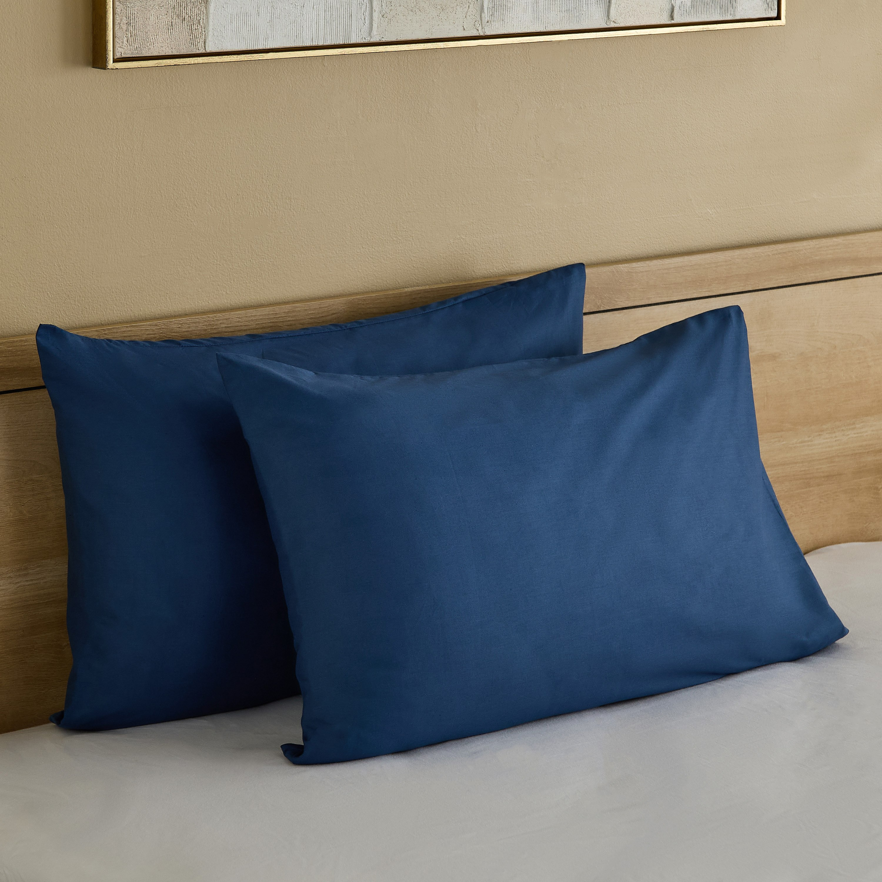Essential 2-Piece Cotton Pillow Cover Set - 50x75 cm-hbxhomeware-hbxbedroom-image-1