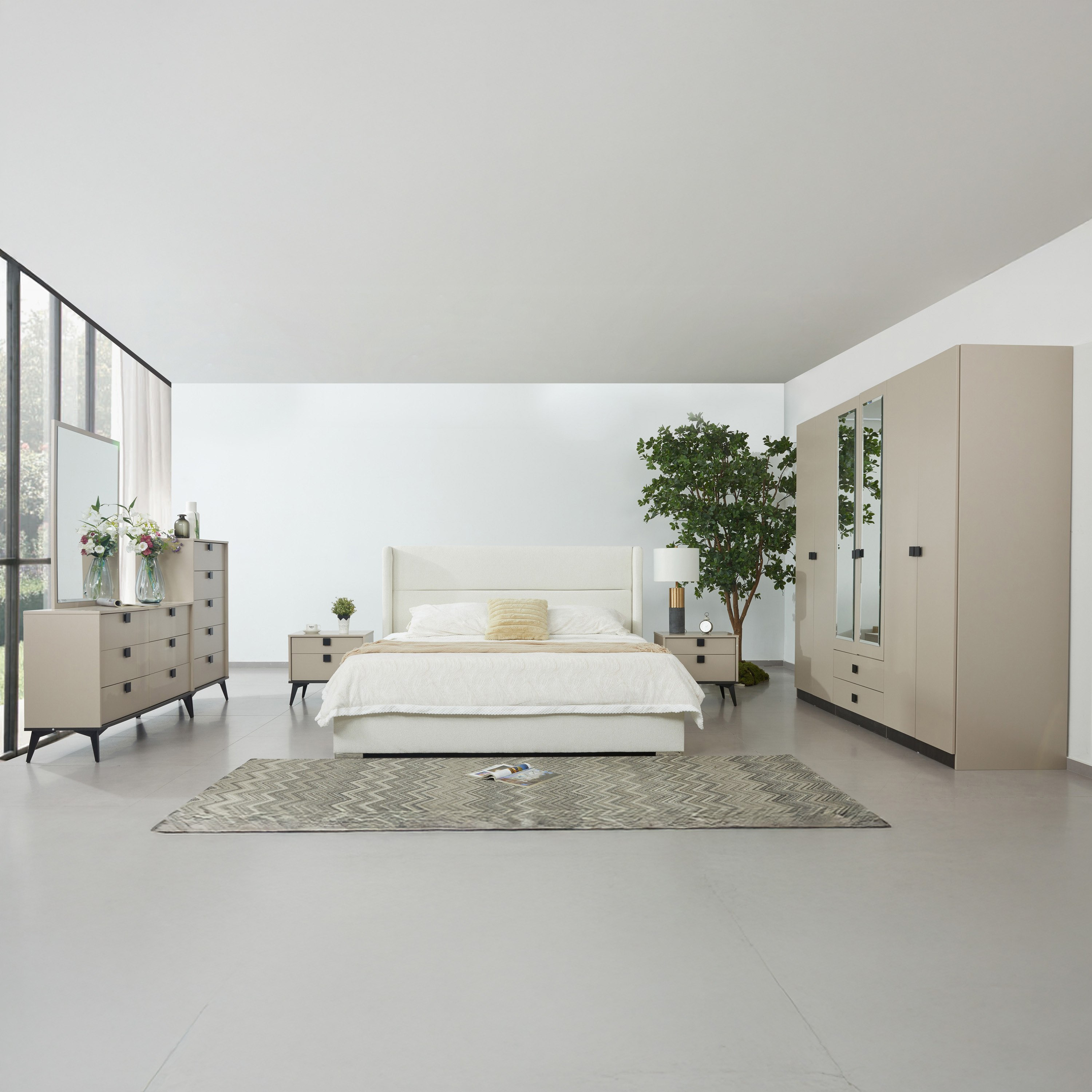 خزانة ملابس  بـ6 أبواب ودرجين ومرآتين من أوريون راي-hbxfurniture-wardrobes-image-8