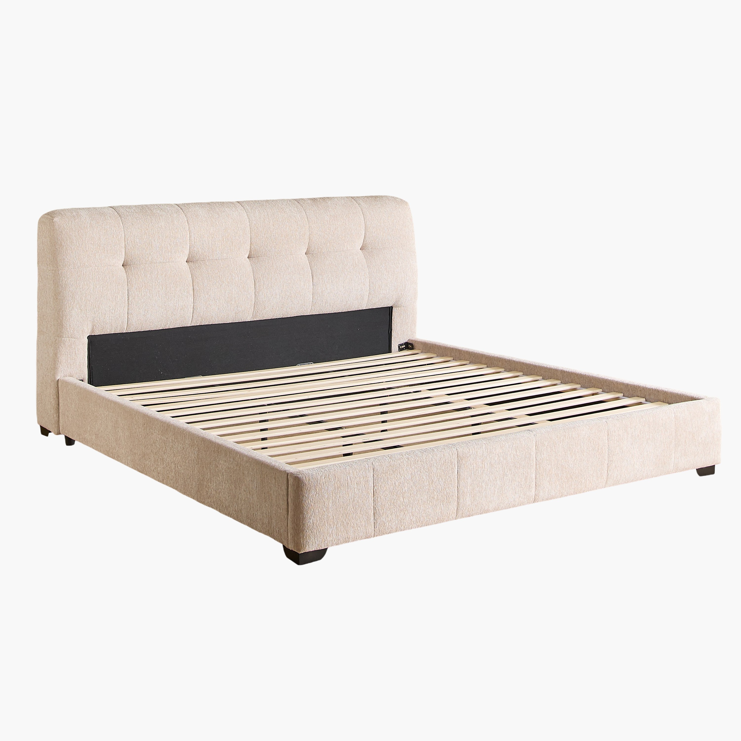 سرير كينج منجد من بيرل بوب - 180x200 سم-hbxfurniture-bedsandbedsets-beds-king-image-7