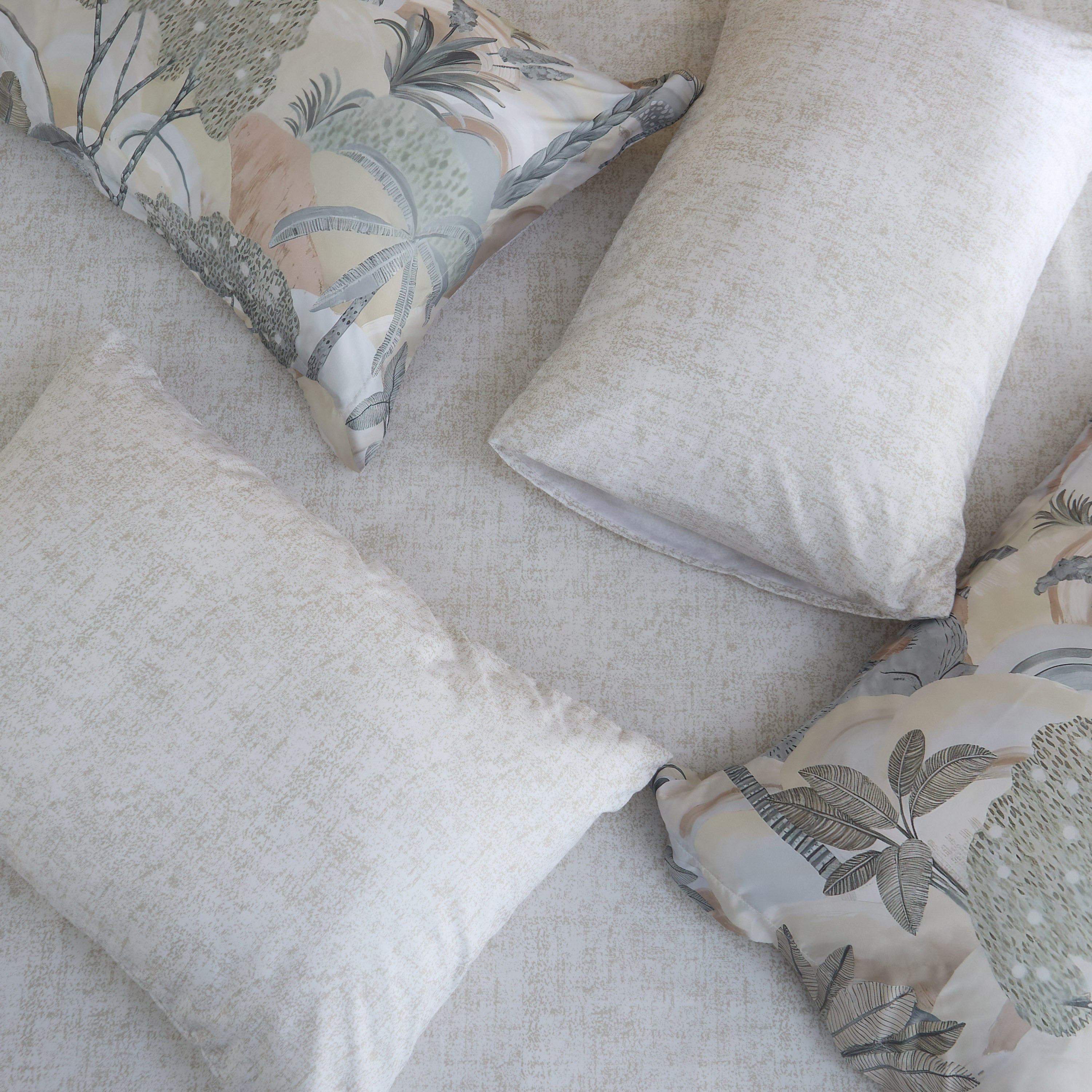 Hampton Palm 6-Piece Microfibre Printed BIAB Twin Comforter Set - 160x240 cm-hbxhomeware-hbxbedroom-image-5