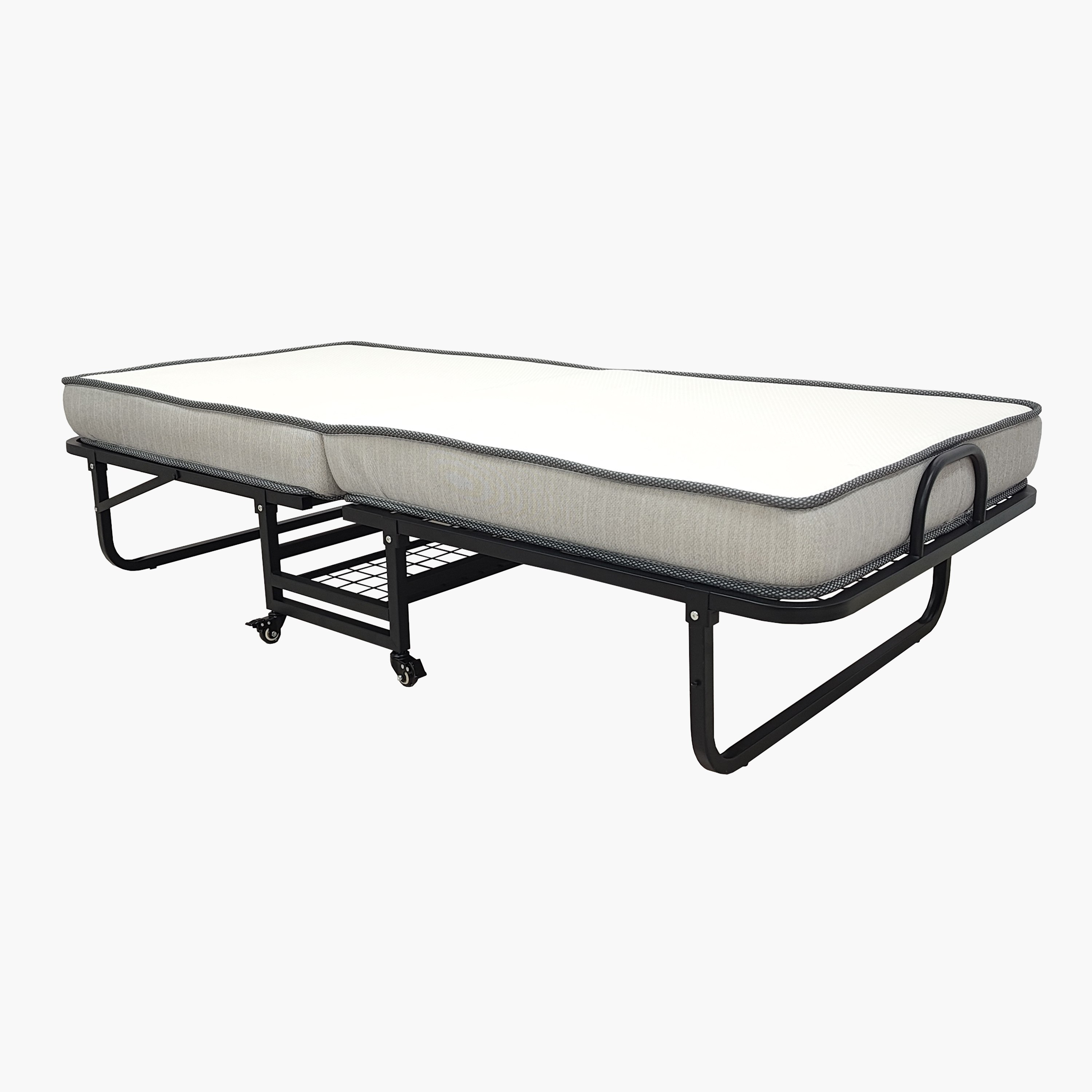 سرير ضيوف فردي معدني قابل للطي مع مرتبة من موفو فيردا - 90×190 سم-hbxfurniture-bedsandbedsets-daybeds-image-4