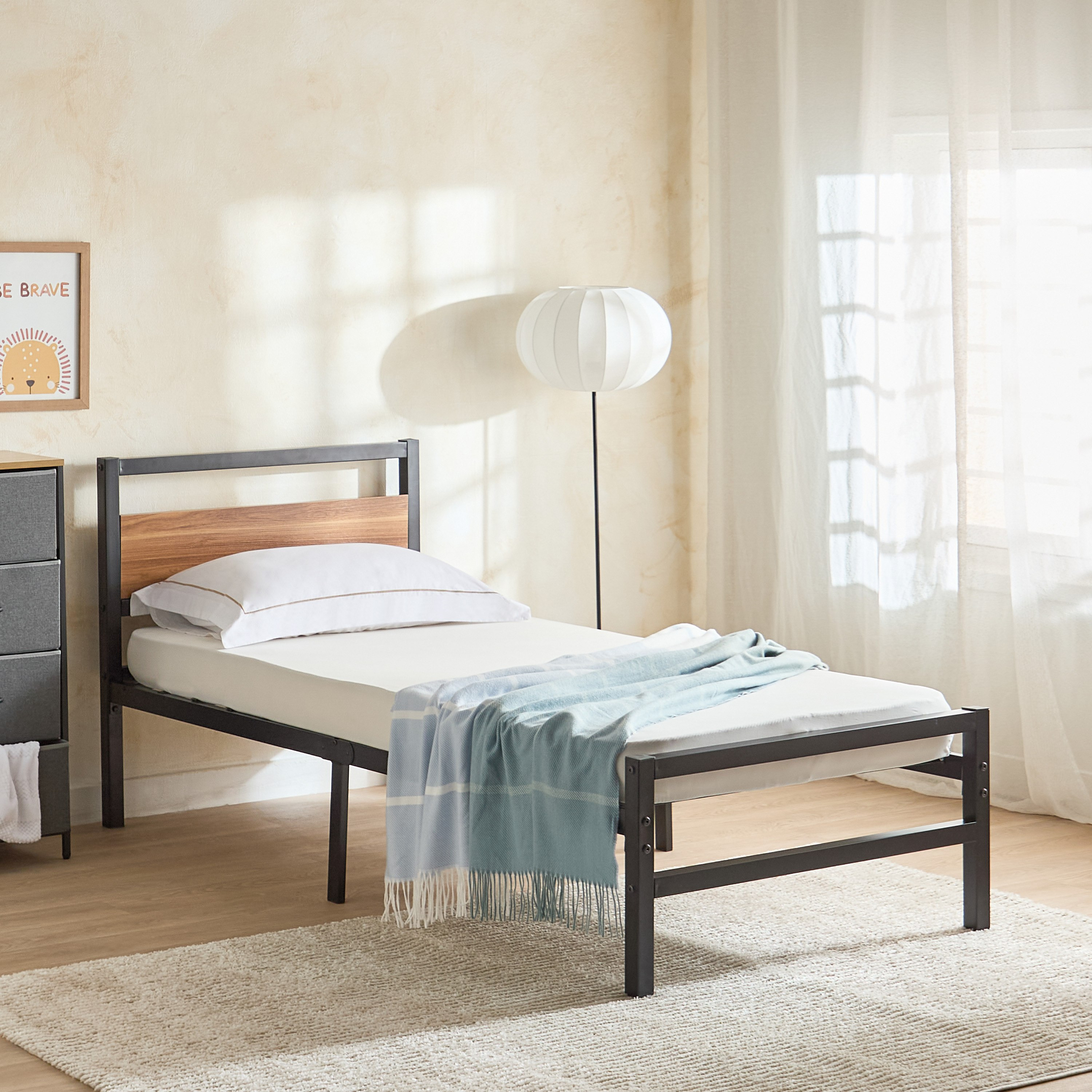سرير مفرد معدن من موفو انفيني - 90x190 سم-hbxfurniture-bedsandbedsets-daybeds-image-1