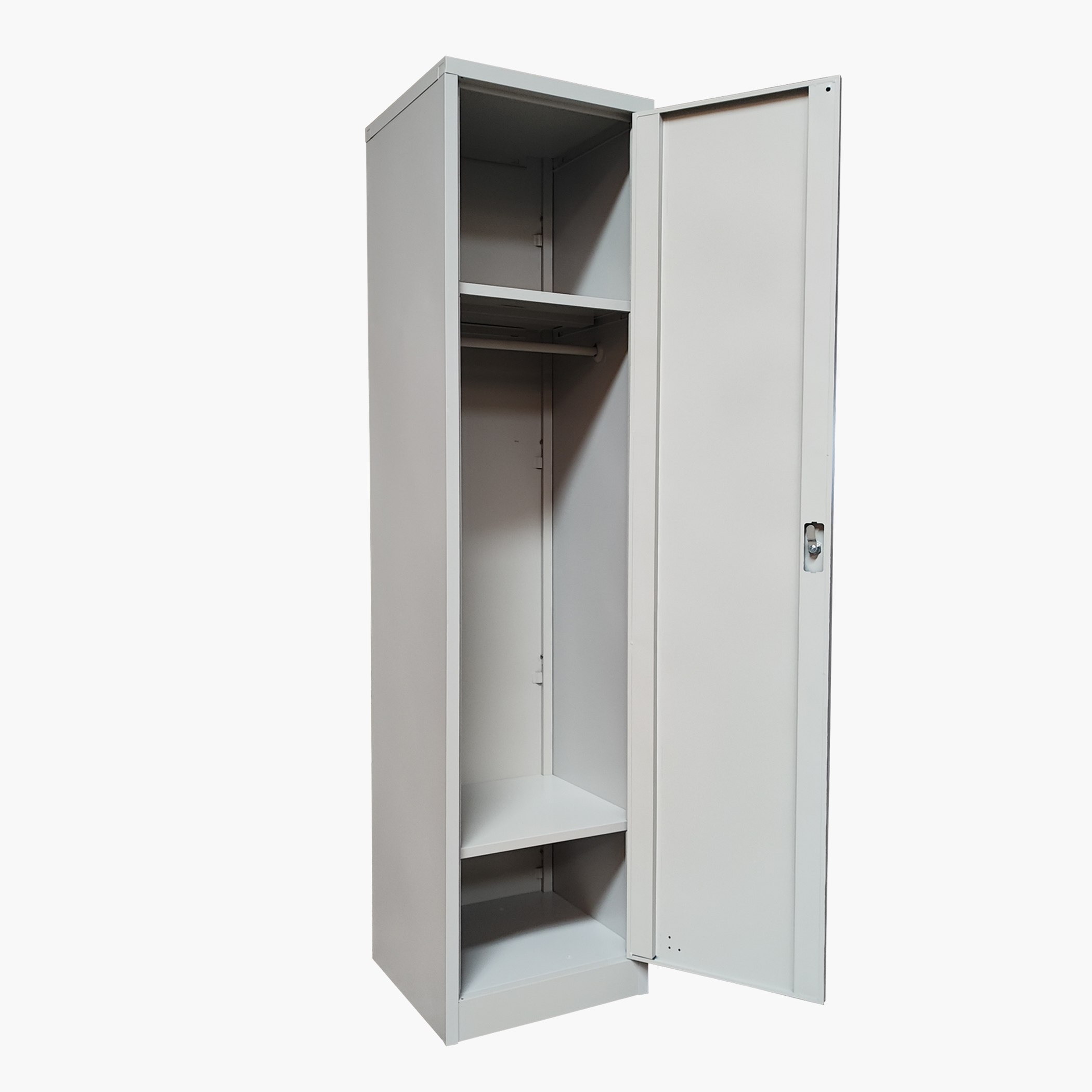 Movo Coda Single Door Metal Locker Cabinet-hbxbedroom-bedroomaccessories-bedroomstorage-image-2
