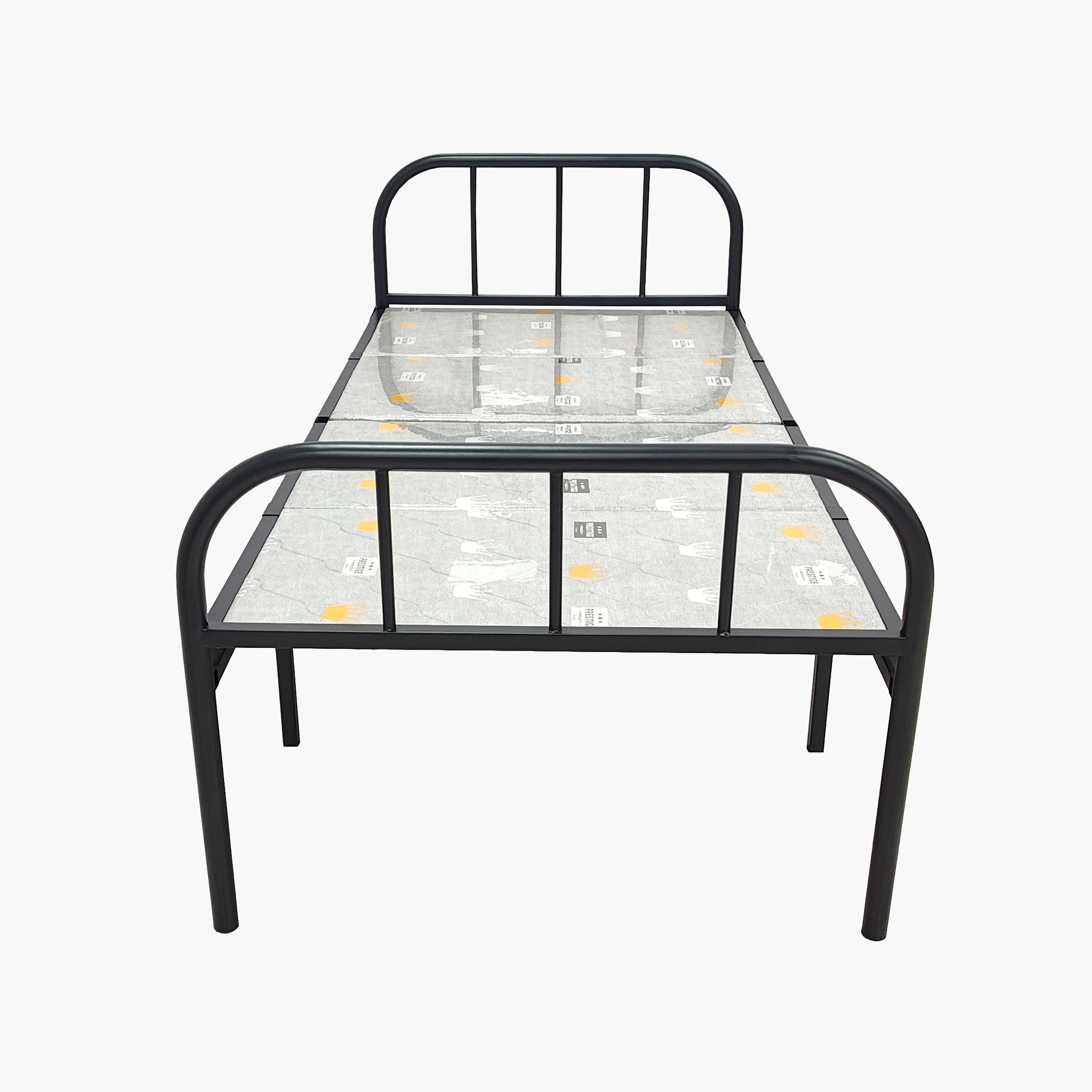 Movo Regat Metal Foldable Guest Single Bed - 90x190 cm-hbxfurniture-bedsandbedsets-daybeds-image-7