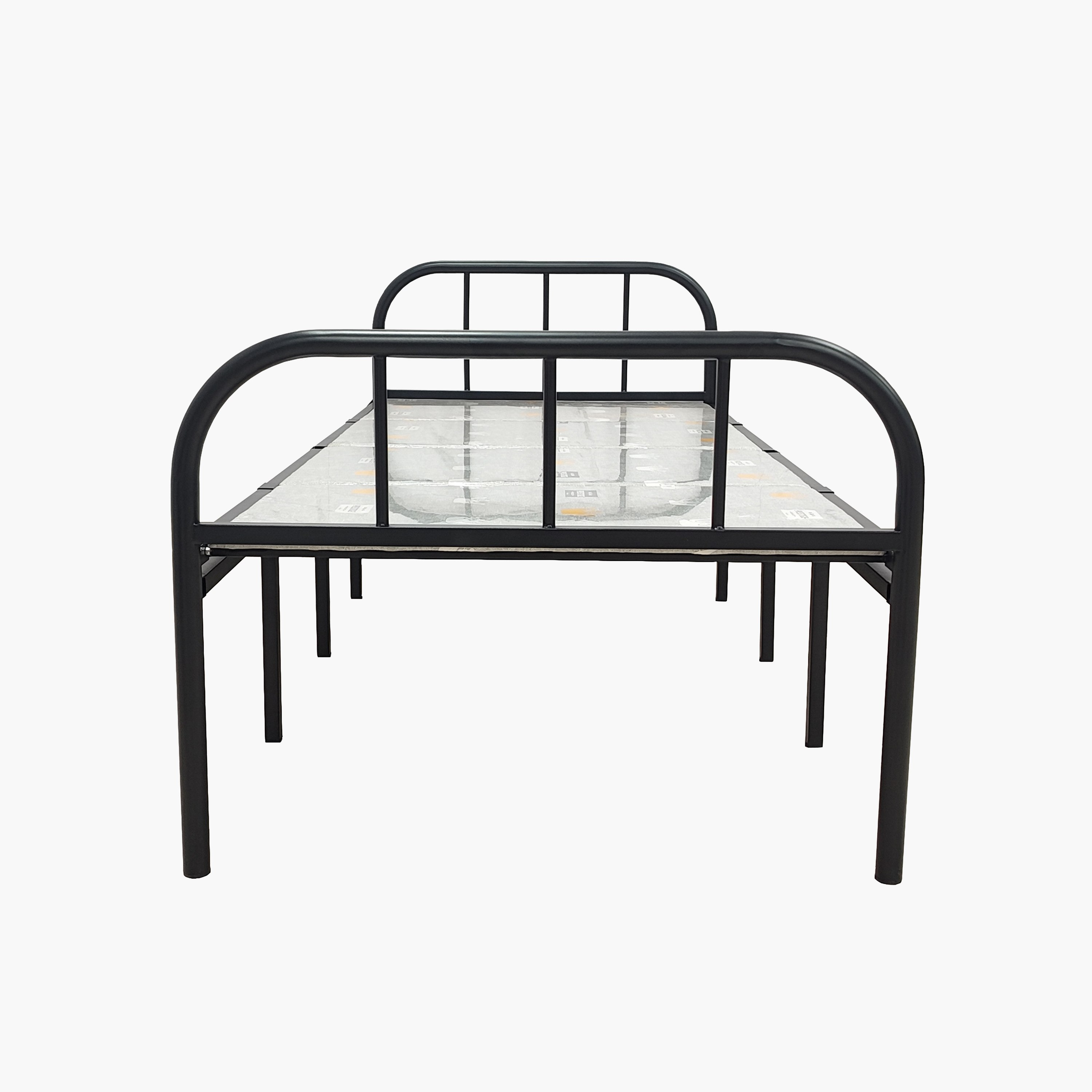 Movo Regat Metal Foldable Guest Single Bed - 90x190 cm-hbxfurniture-bedsandbedsets-daybeds-image-8