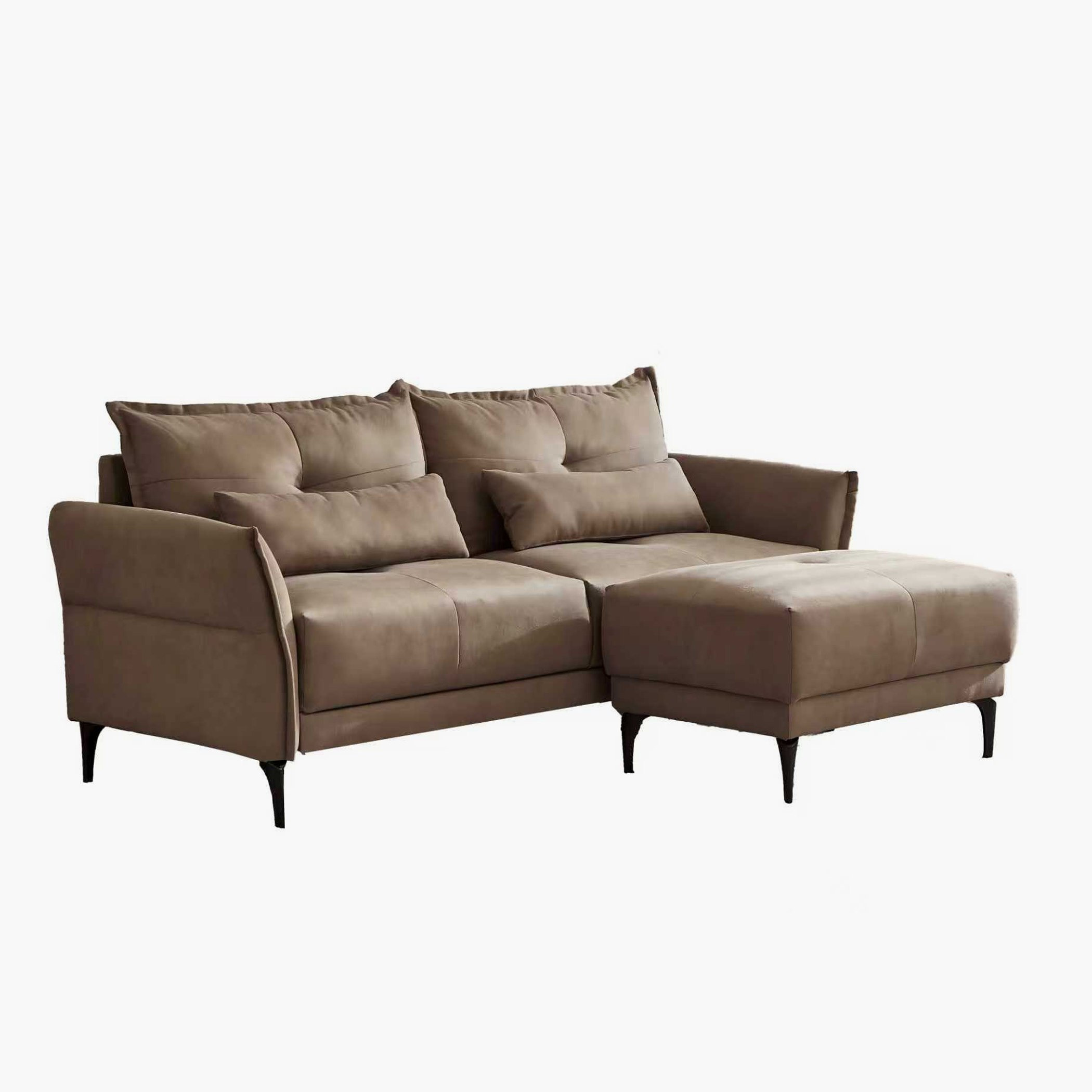 كنبة قماش بـ3 مقاعد مع 2 وسادة لدعم الظهر ومقعد عثماني من سوهو-hbxlivingroom-sofasandarmchairs-sofas-image-8