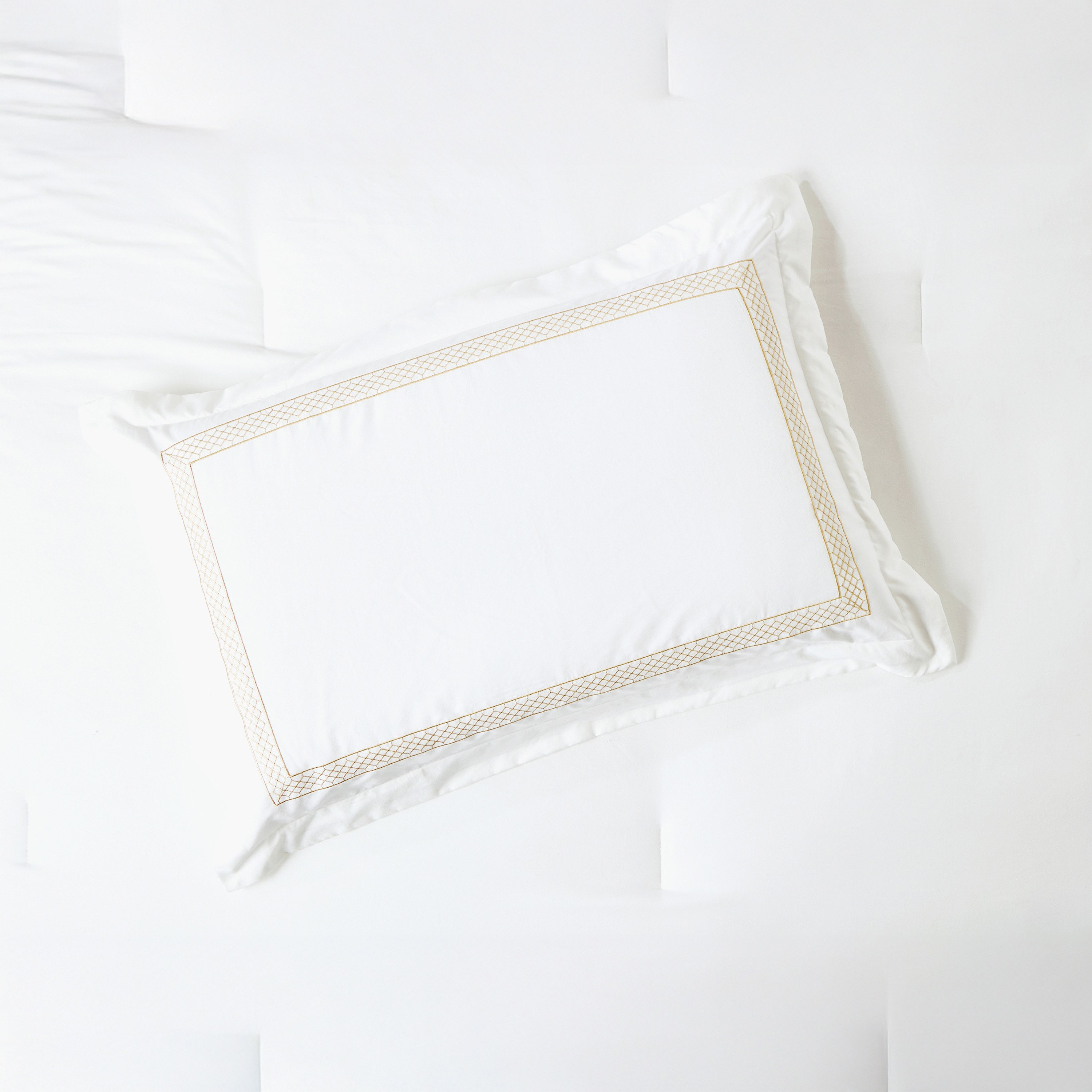 White Bliss 5-Piece Jali Embroidered King Comforter Set - 220x240 cm-hbxhomeware-hbxbedroom-image-6