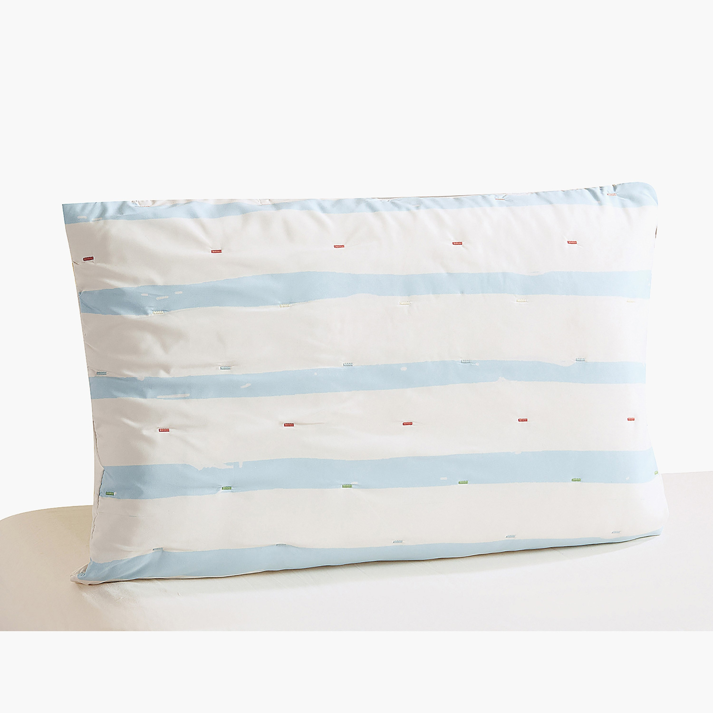 طقم لحاف ألياف دقيقة مقلّم بمقاس فردي قطعتين مطرزتين من جوي - 135x220 سم-hbxhomeware-hbxkidsandyouth-image-4
