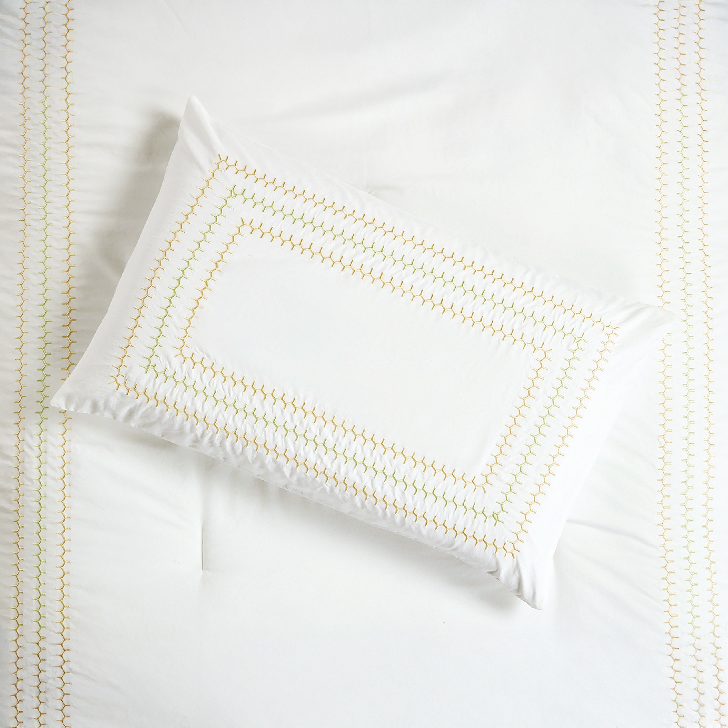 Joy Noa 2-Piece Microfiber Embroidered Twin Comforter Set - 160x220 cm-hbxhomeware-hbxkidsandyouth-image-5