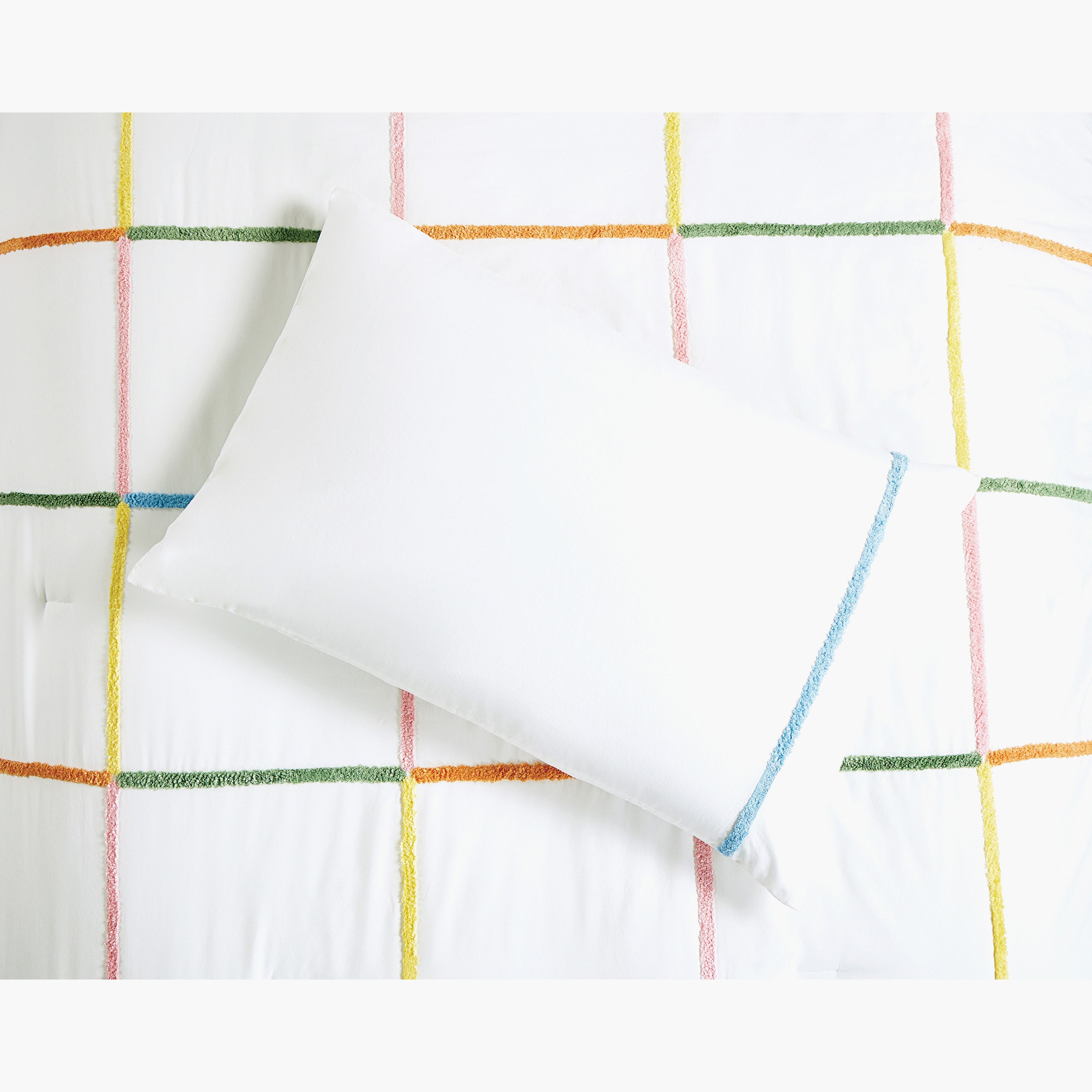 طقم لحاف ألياف دقيقة مقاس فردي قطعتين مطرزتين ثيو من جوي - 135x220 سم-hbxhomeware-hbxkidsandyouth-image-5