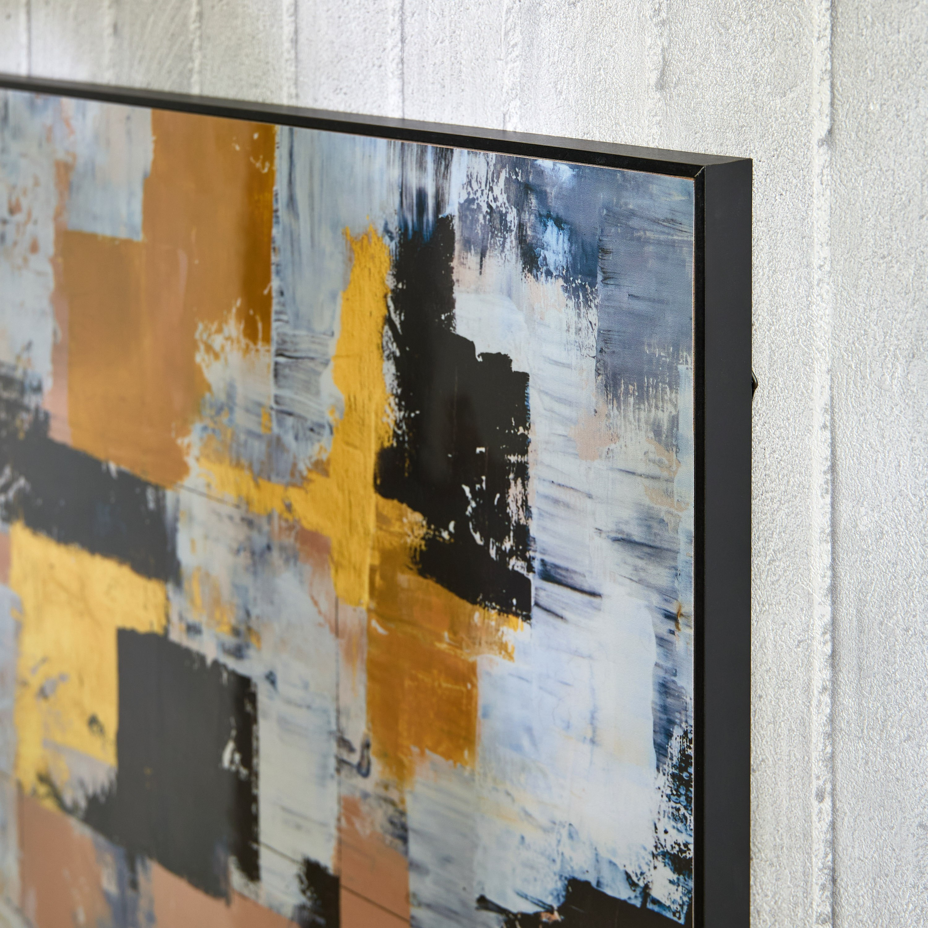 لوحة تجريدية مؤطرة من بير - 50x70x2.5 سم-hbxhomeware-hbxdecorandfurnishings-image-6