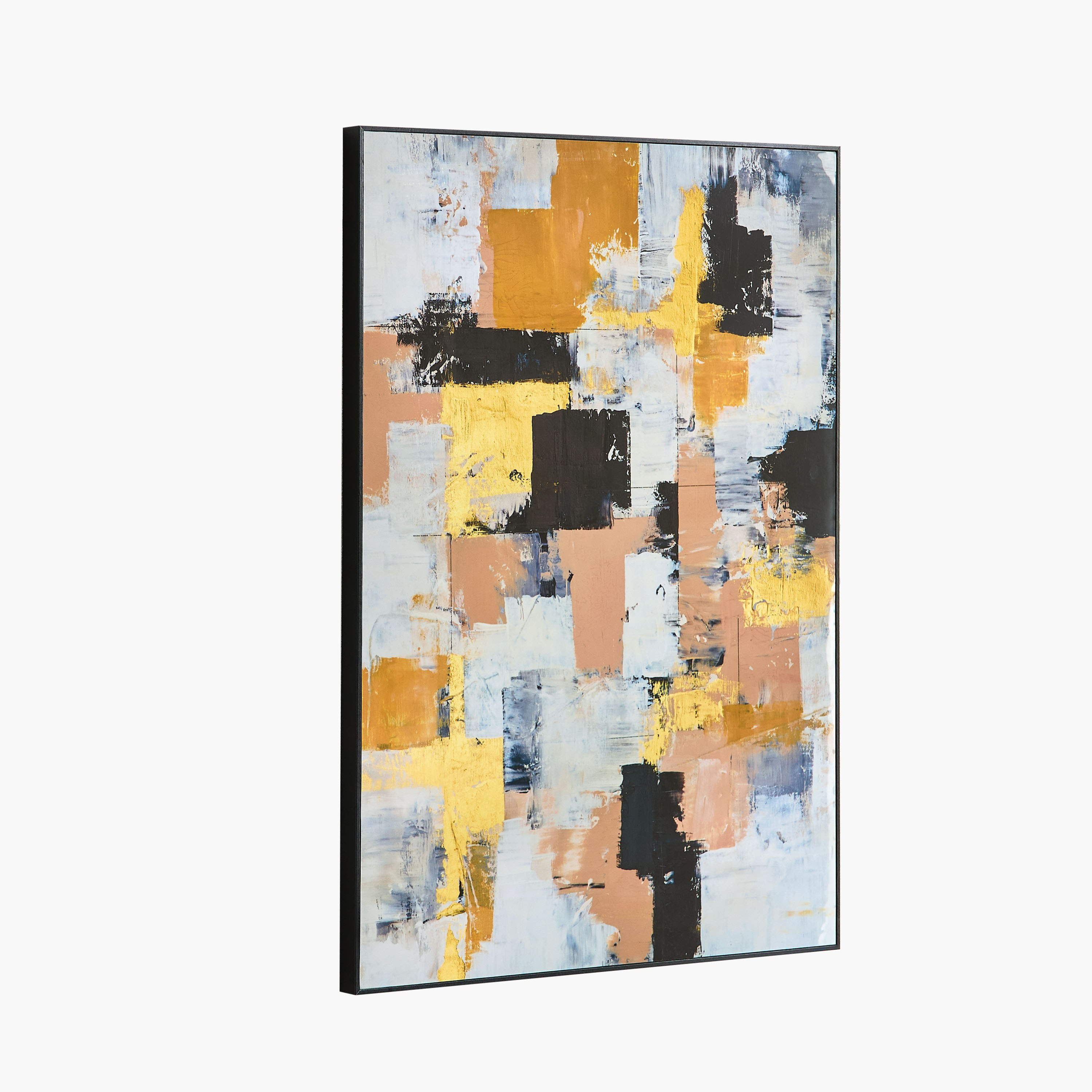 لوحة تجريدية مؤطرة من بير - 50x70x2.5 سم-hbxhomeware-hbxdecorandfurnishings-image-8