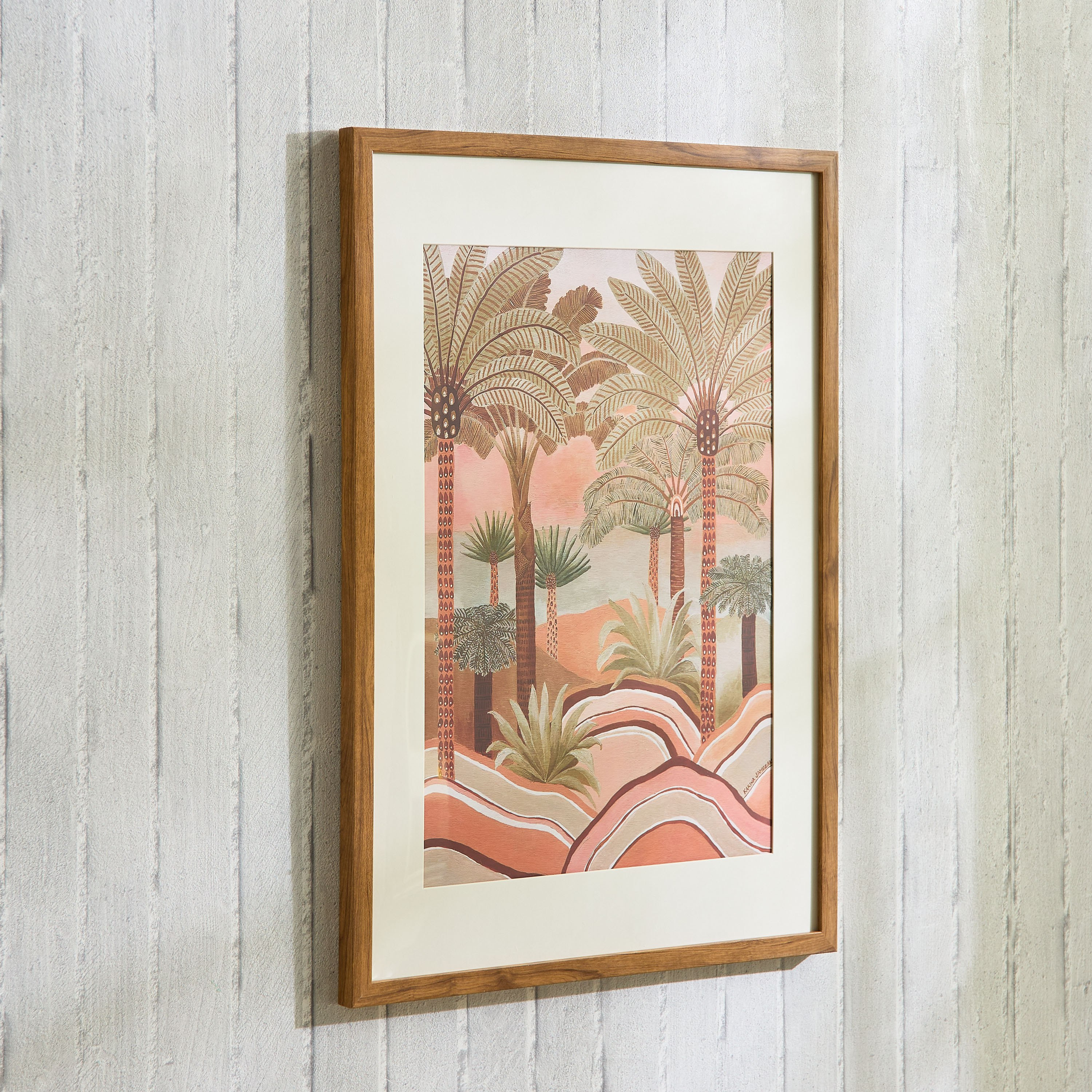 لوحة مؤطرة بتصميم تجريدي من بيير - 50x70x2.5 سم-hbxhomeware-hbxdecorandfurnishings-image-4