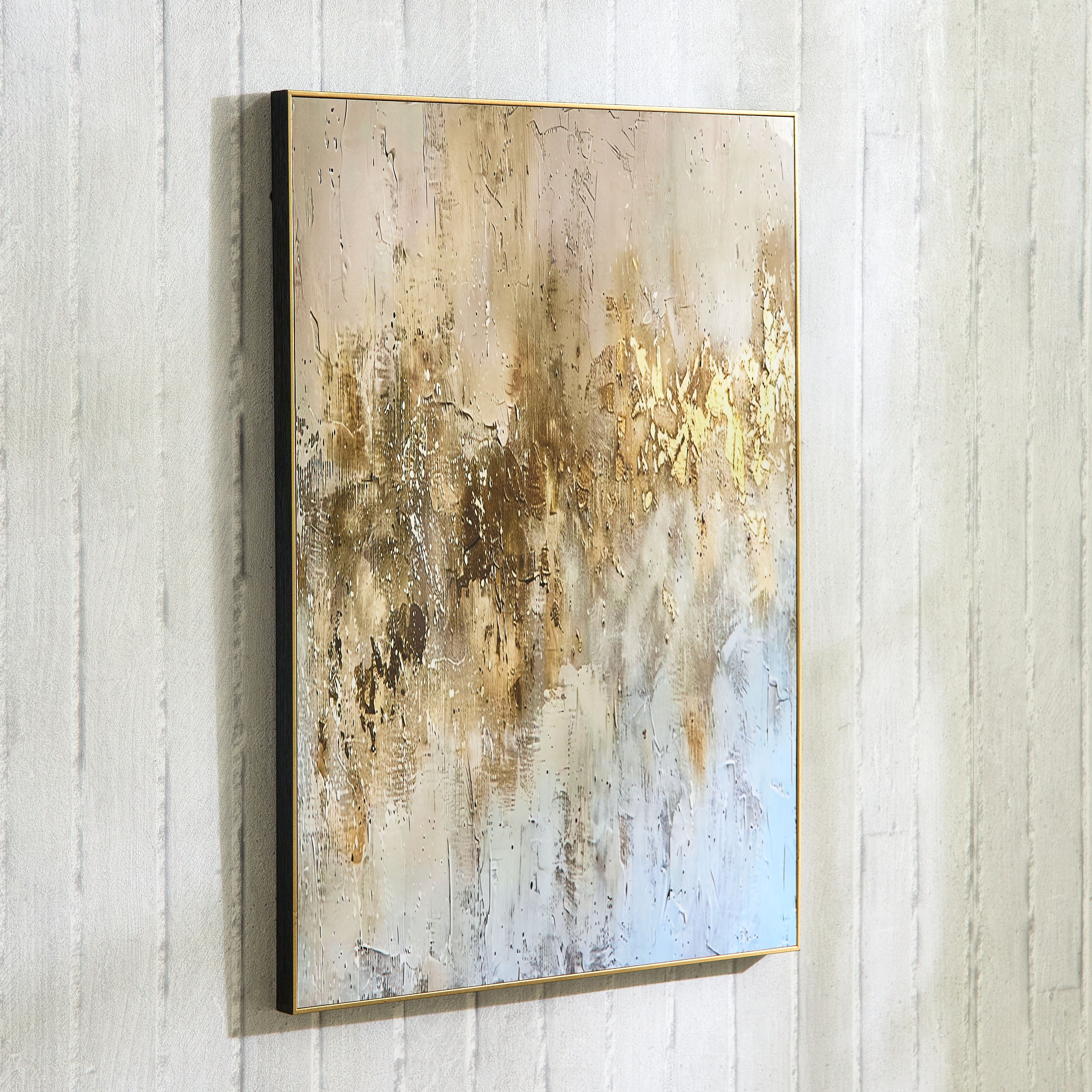 لوحة تجريدية مؤطرة من بير - 50x70x2.5 سم-hbxhomeware-hbxdecorandfurnishings-image-4