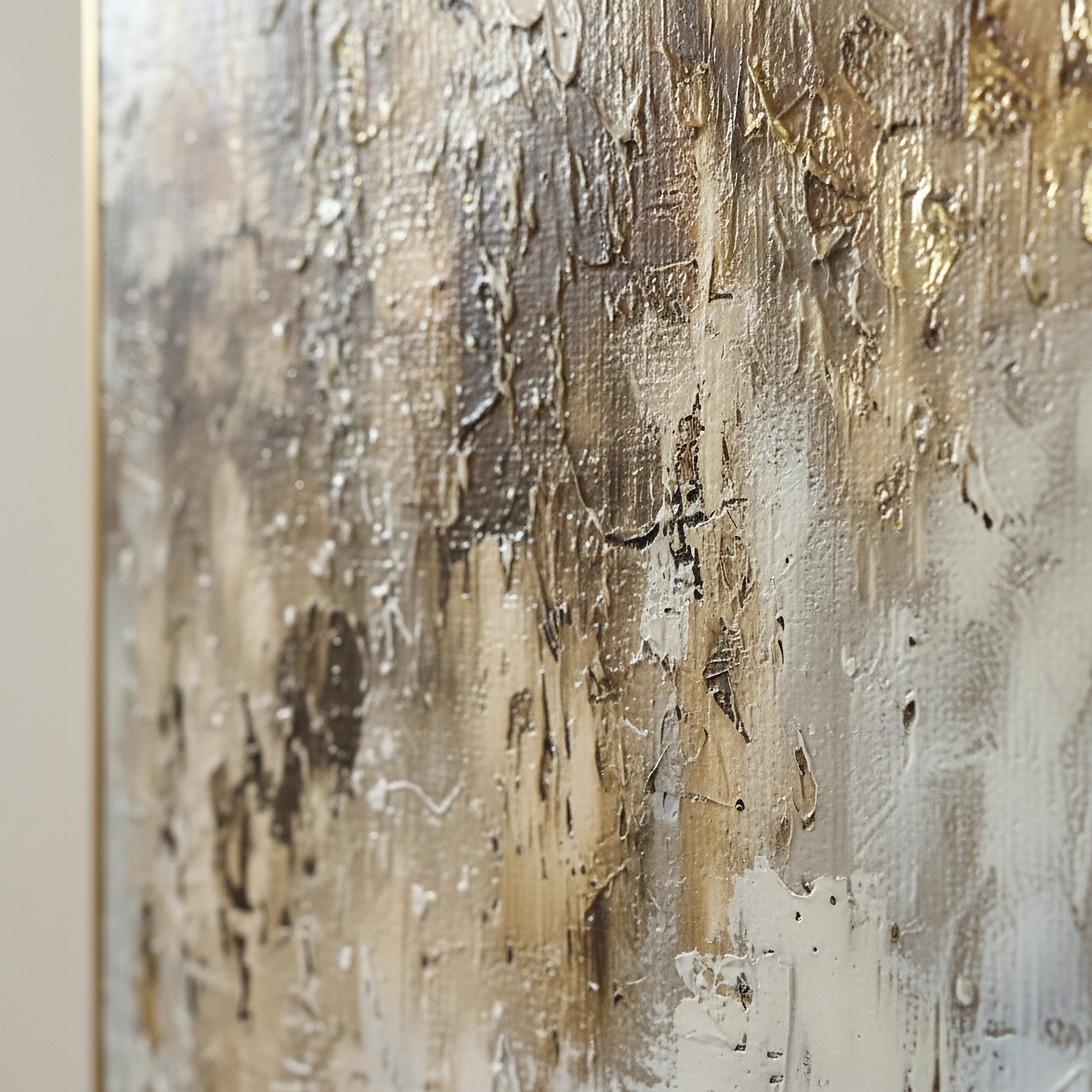 لوحة تجريدية مؤطرة من بير - 50x70x2.5 سم-hbxhomeware-hbxdecorandfurnishings-image-2