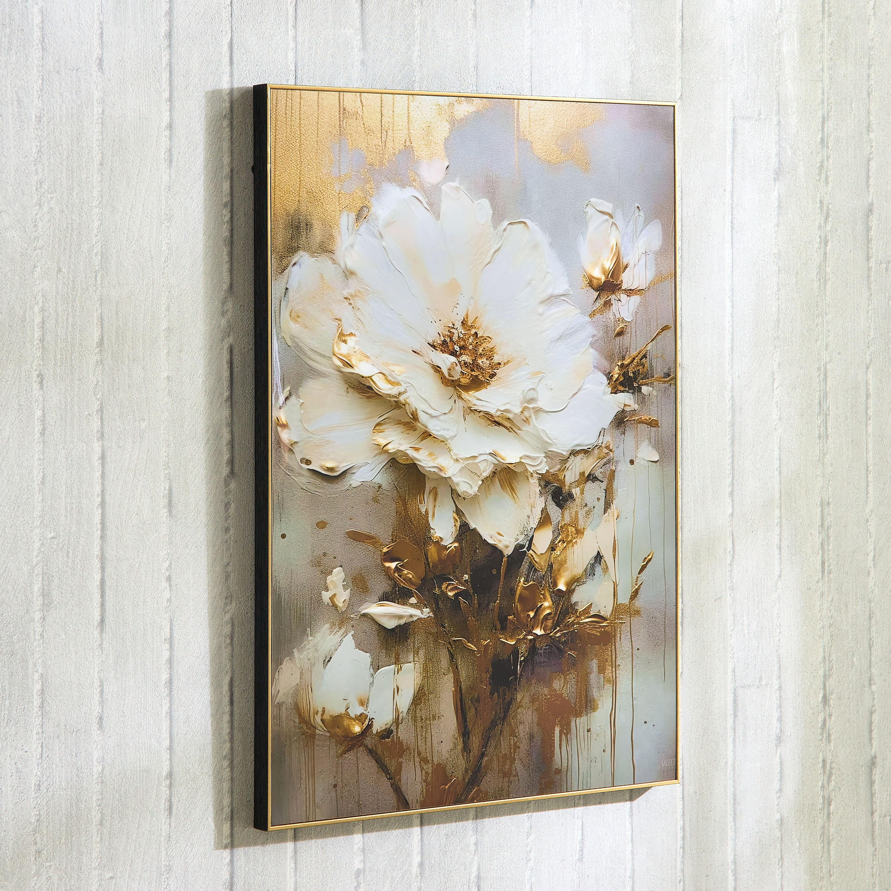 Pier Large Peony Framed Picture - 50x70x2.5 cm-hbxhomeware-hbxdecorandfurnishings-image-4
