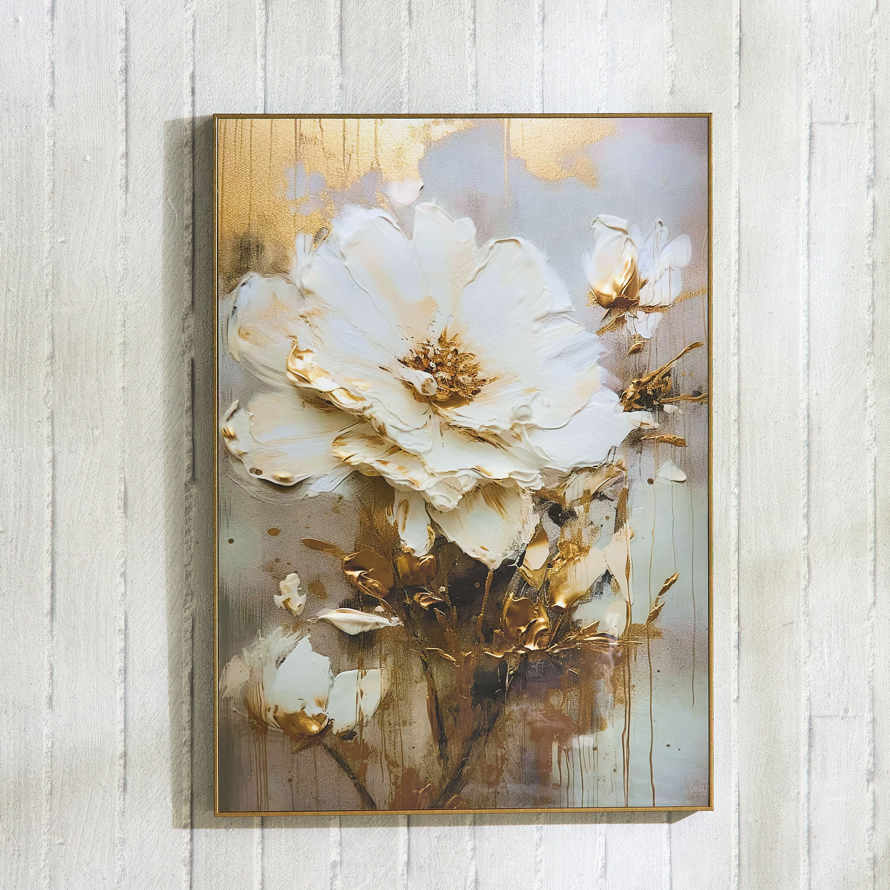Pier Large Peony Framed Picture - 50x70x2.5 cm-hbxhomeware-hbxdecorandfurnishings-image-5
