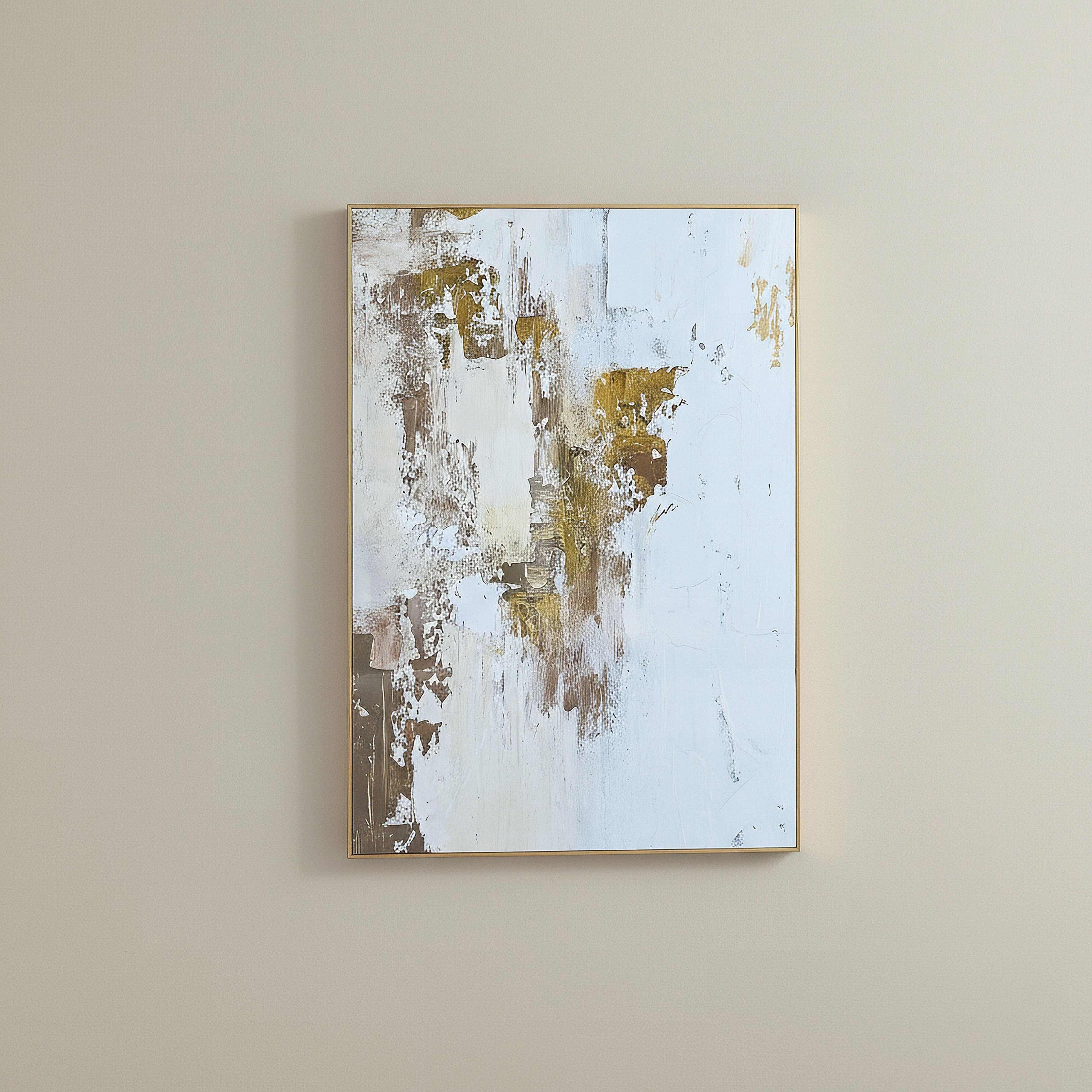 Pier Abstract Sand Framed Picture - 50x70x2.5 cm-hbxhomeware-hbxdecorandfurnishings-image-1