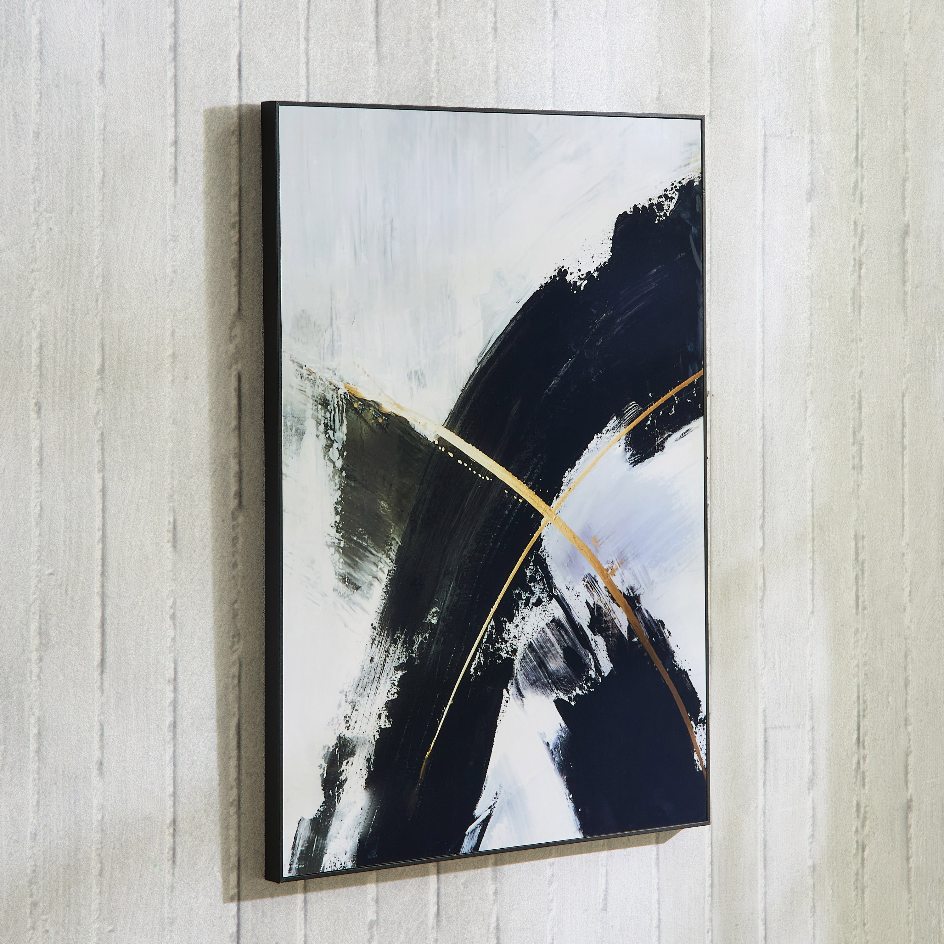 لوحة تجريدية مؤطرة من بيير - 50×70 سم-hbxhomeware-hbxdecorandfurnishings-image-4