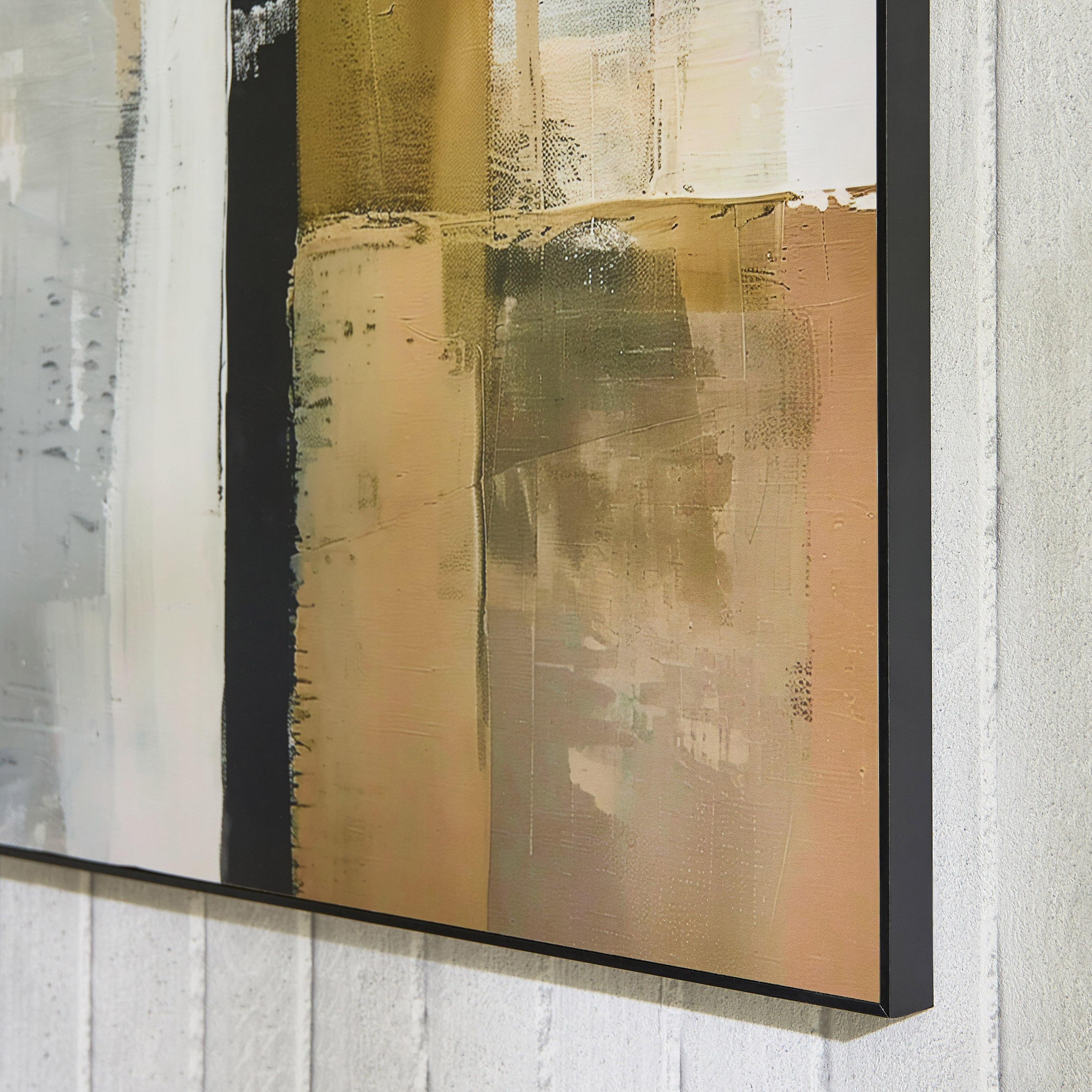 لوحة تجريدية مؤطرة من بير - 50x70 سم-hbxhomeware-hbxdecorandfurnishings-image-6