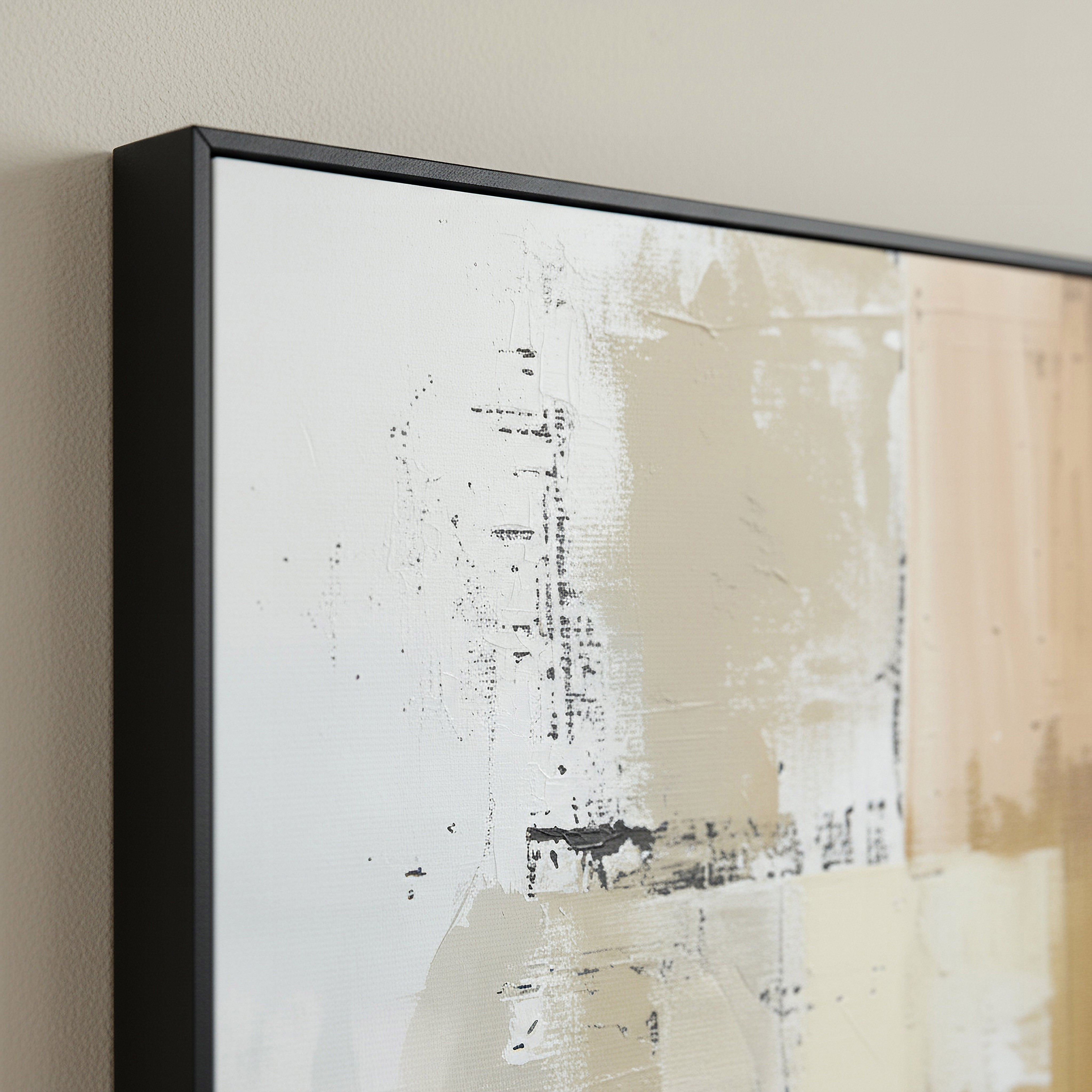 لوحة تجريدية مؤطرة من بير - 50x70 سم-hbxhomeware-hbxdecorandfurnishings-image-2