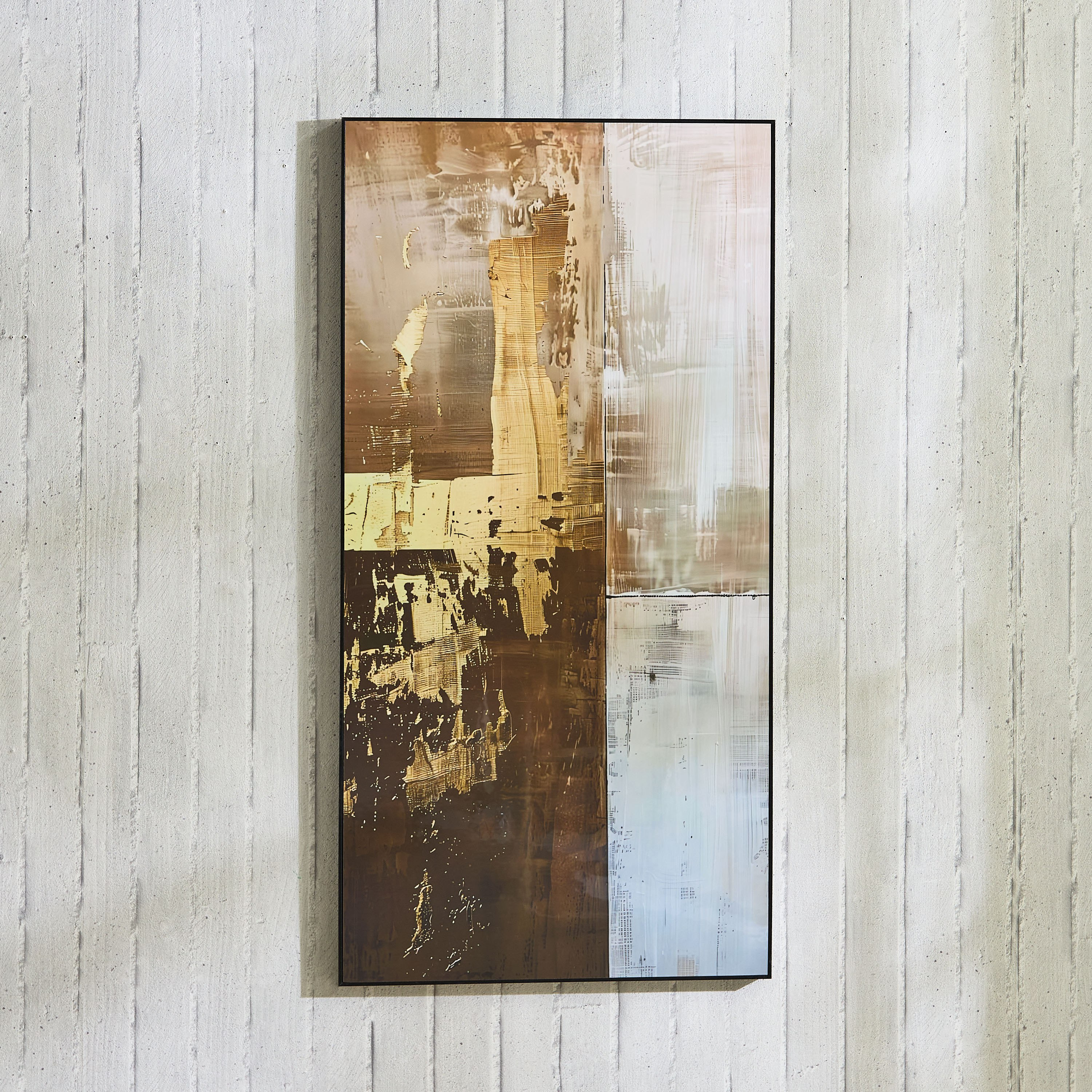 لوحة تجريدية مؤطرة من بيير - 50x100 سم-hbxhomeware-hbxdecorandfurnishings-image-5