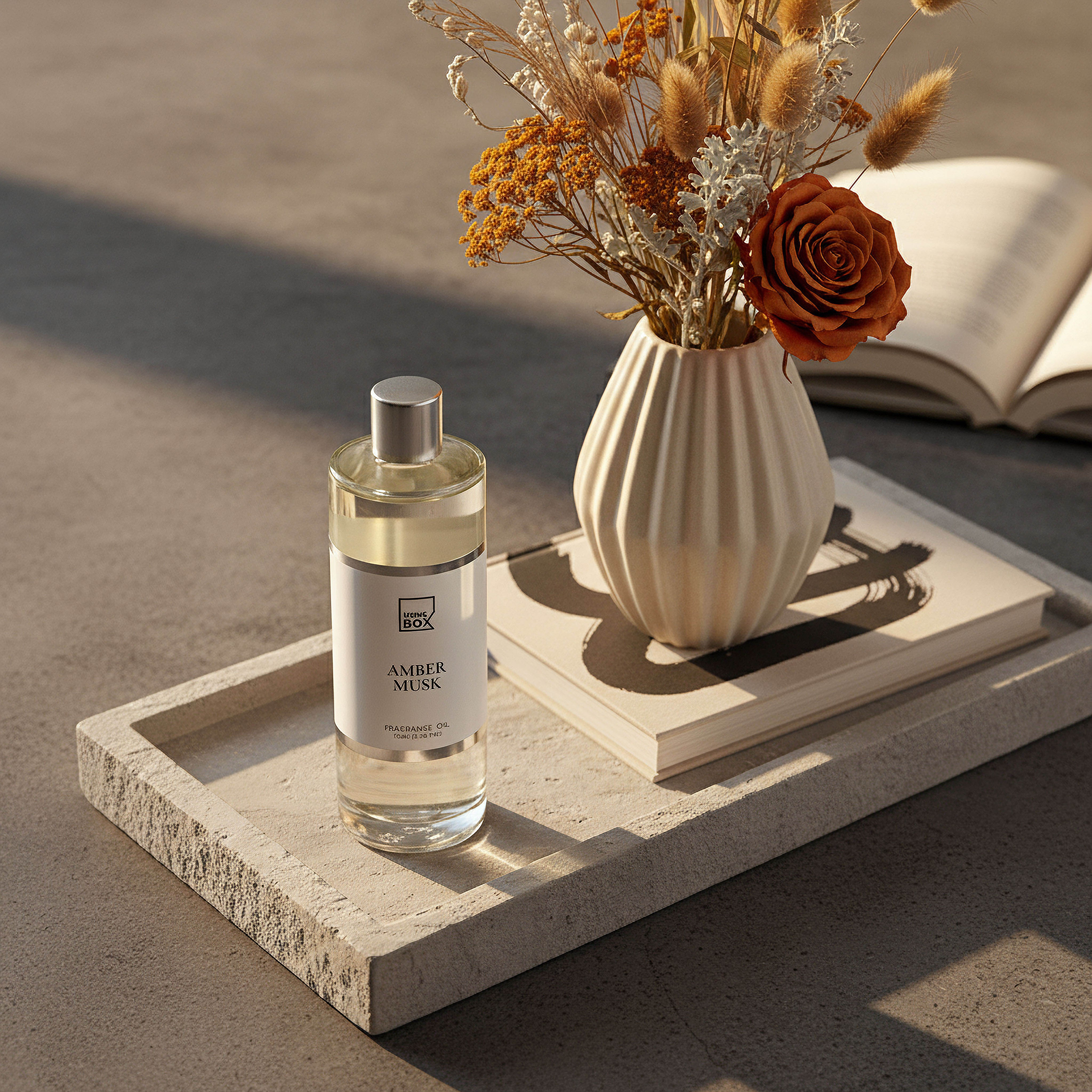 زيت عطري عنبر ومسك في قارورة زجاج من نينا ألور - 100 مل-hbxhomeware-hbxdecorandfurnishings-image-3