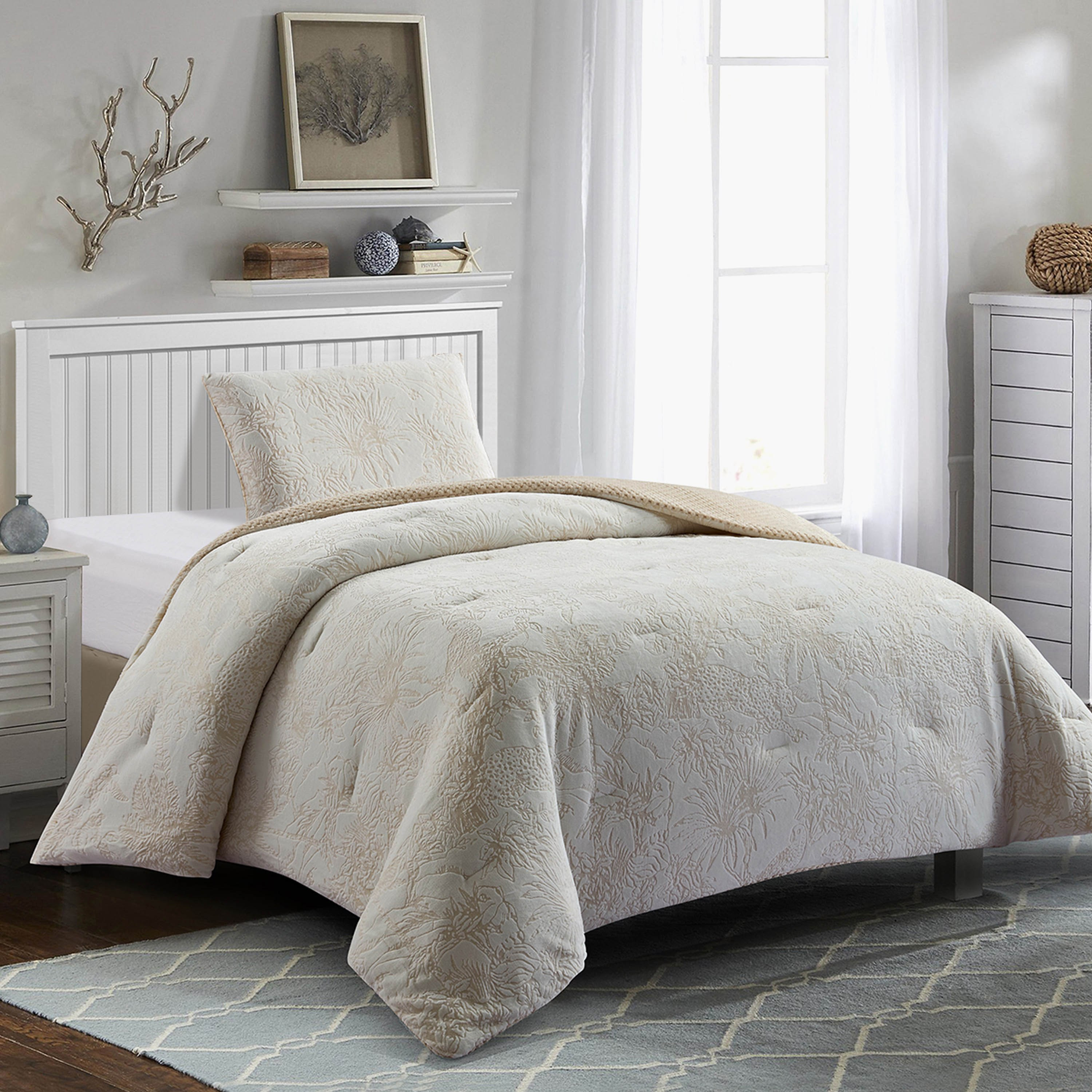 طقم لحاف توين فلانيل وميكروميلك مخملي 3 قطع من برن ليو - 150×220 سم-hbxhomeware-hbxbedroom-image-2