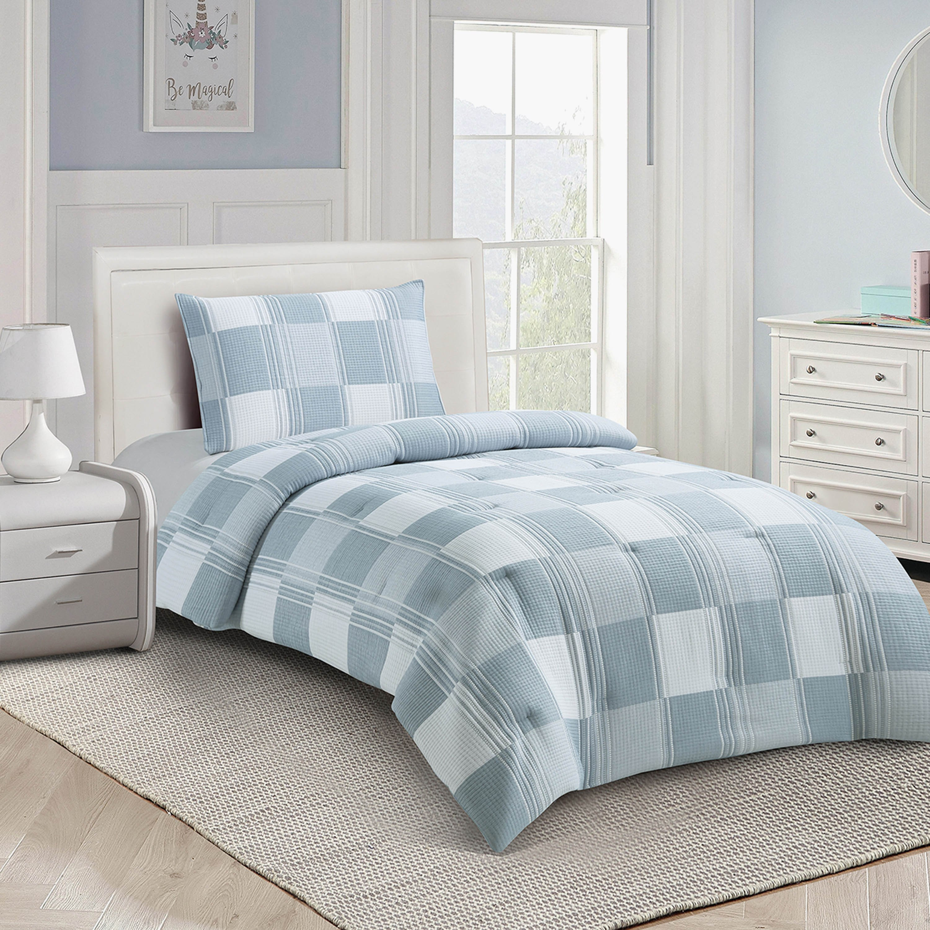 Tom Charles 2-Piece Poly/Cotton Jacquard Single Comforter Set - 135x220 cm-hbxhomeware-hbxkidsandyouth-image-2