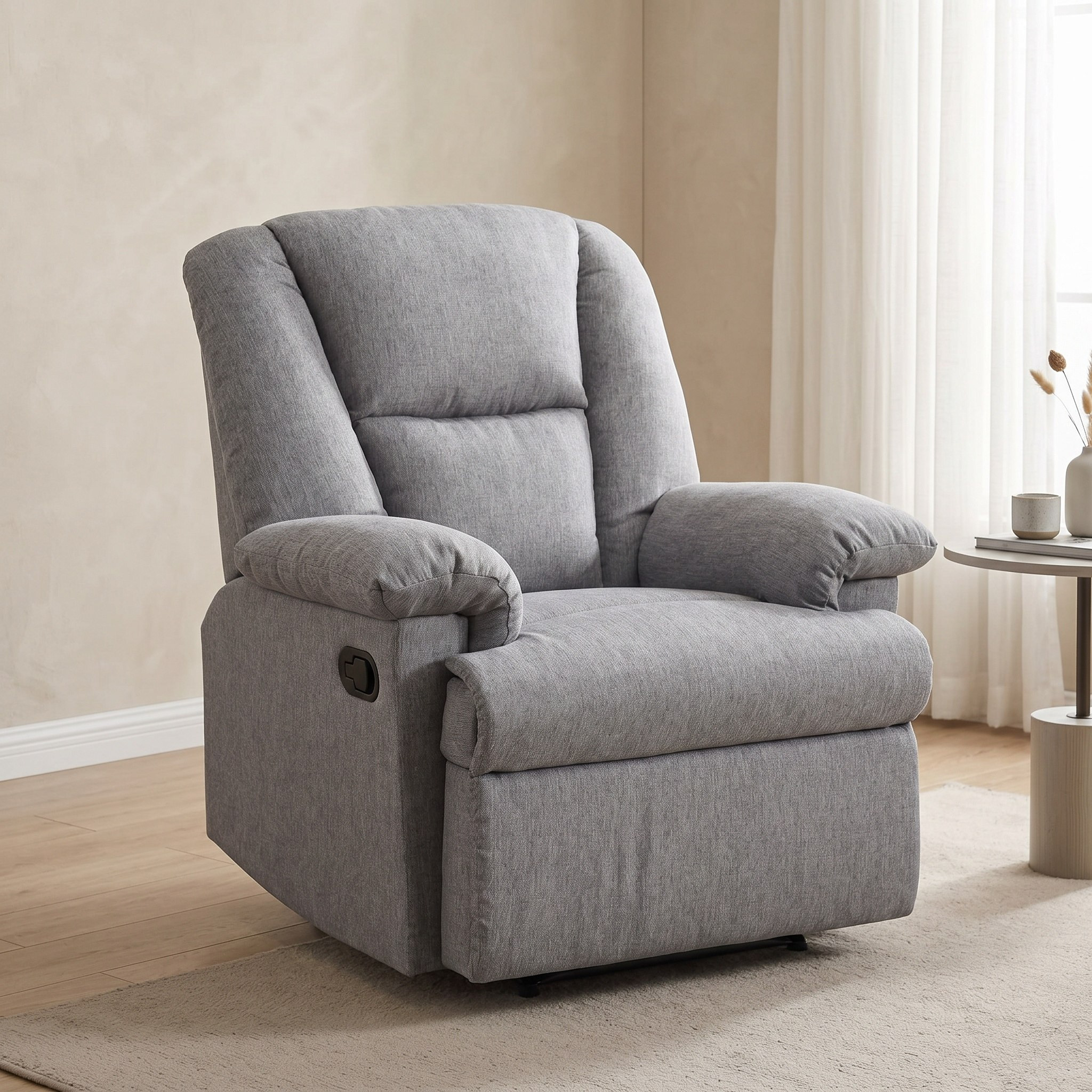 Brandon NXT Fabric Recliner Armchair-hbxfurniture-sofasandarmchairs-reclinersofas-image-1