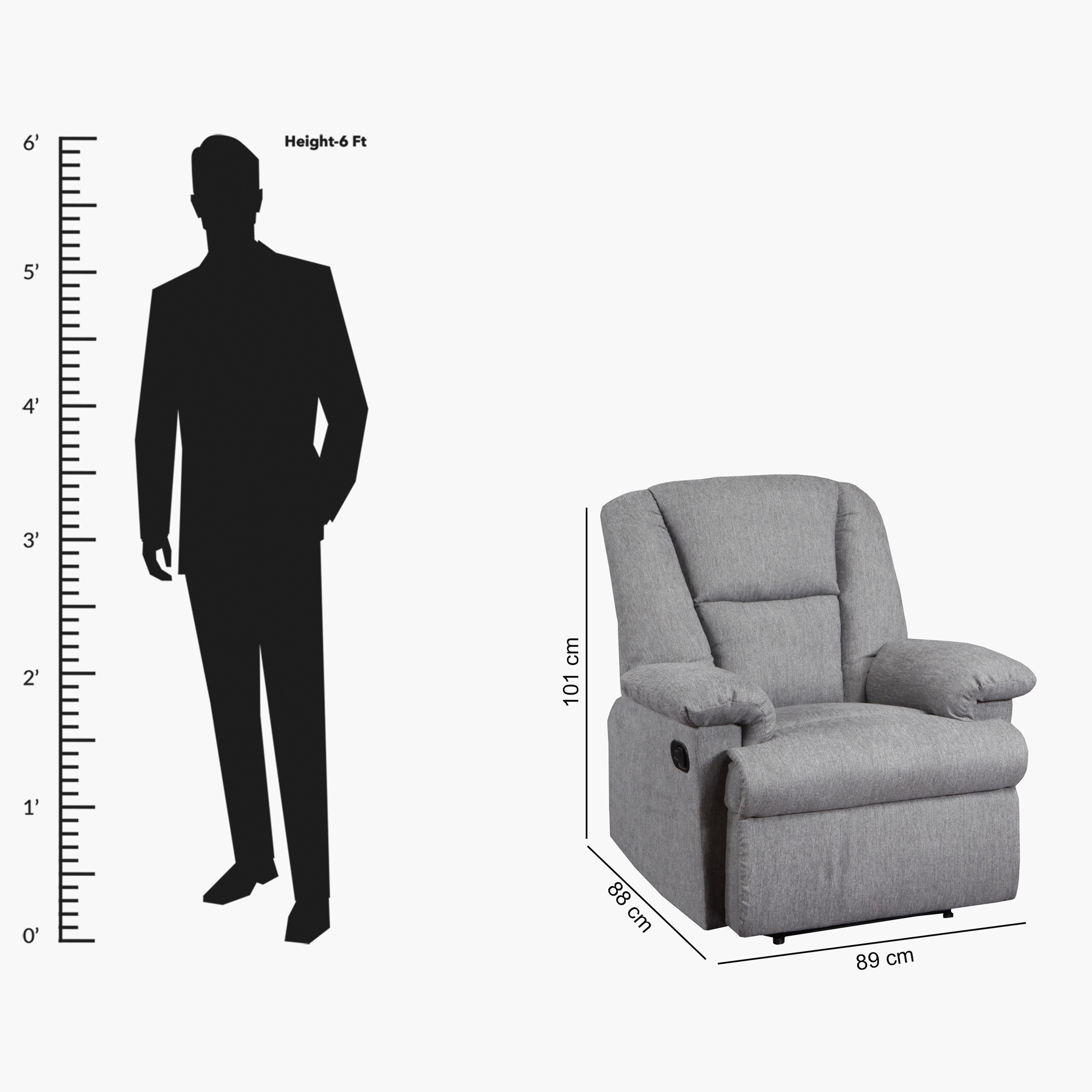 Brandon NXT Fabric Recliner Armchair-hbxfurniture-sofasandarmchairs-reclinersofas-image-10