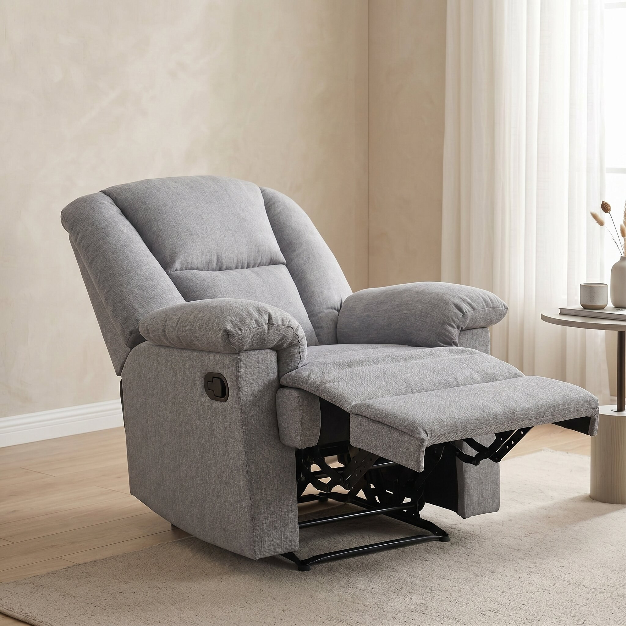 Brandon NXT Fabric Recliner Armchair-hbxfurniture-sofasandarmchairs-reclinersofas-image-3