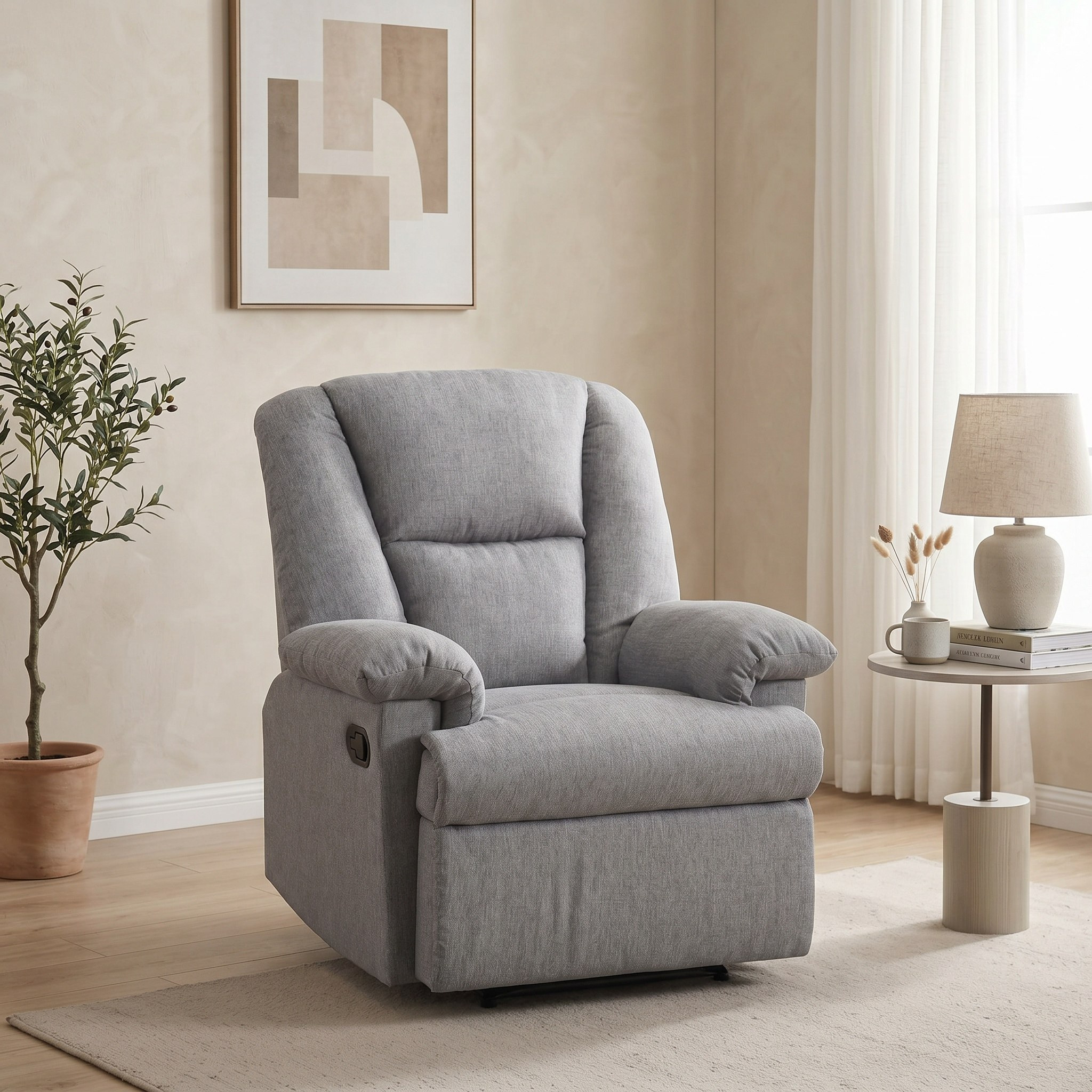Brandon NXT Fabric Recliner Armchair-hbxfurniture-sofasandarmchairs-reclinersofas-image-9